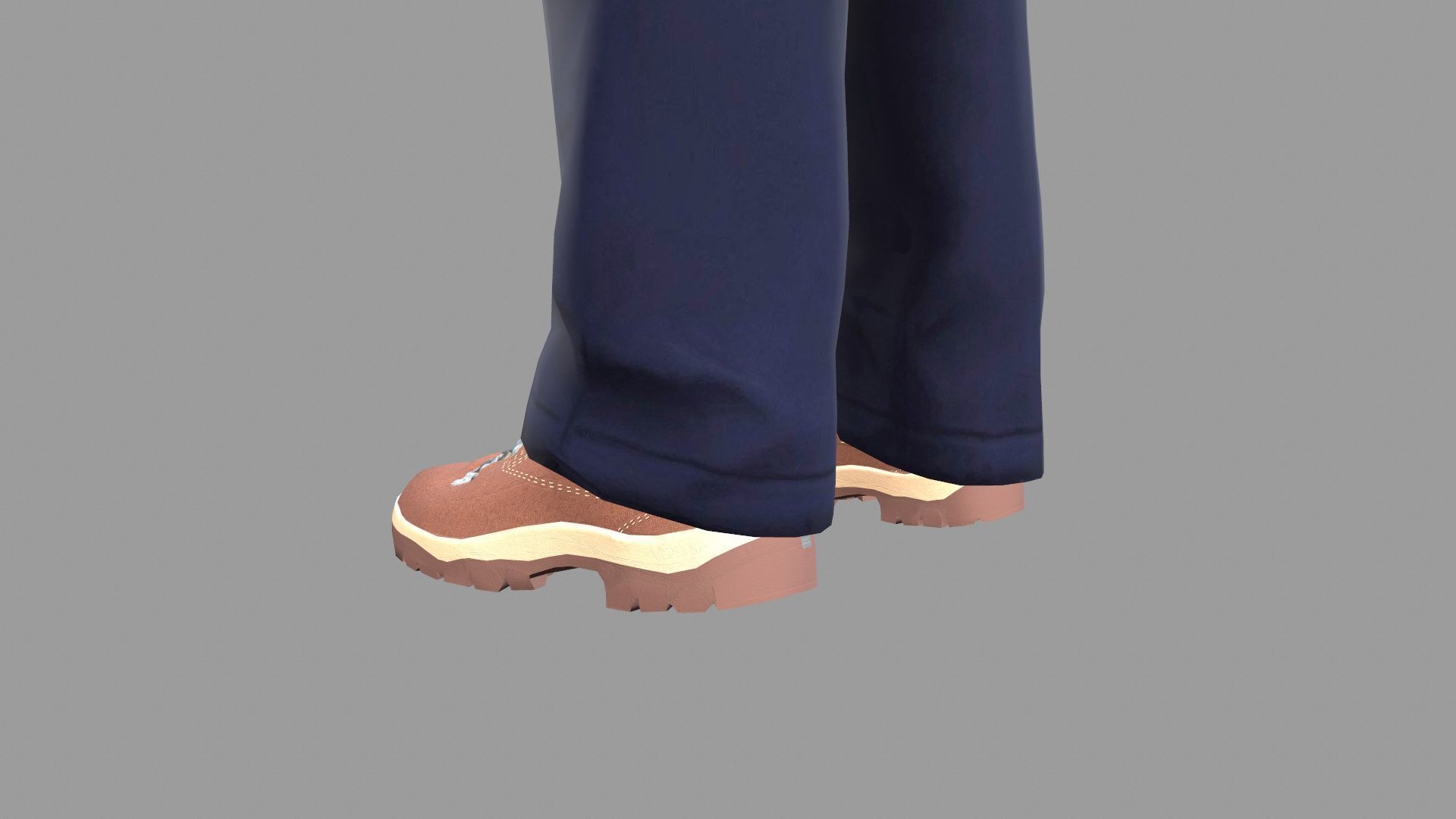 Character VR HeadSet Low-poly 3D model_18