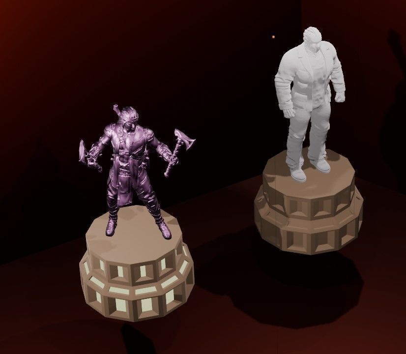 3D Figures Jason Voorhees and Nightwolf 3D print model_6