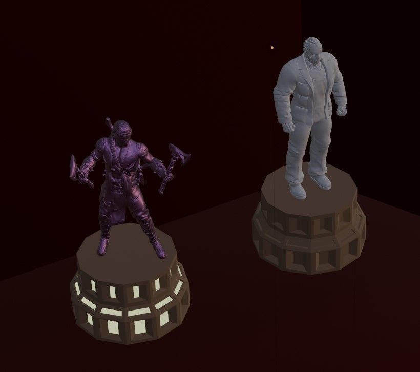 3D Figures Jason Voorhees and Nightwolf 3D print model_5