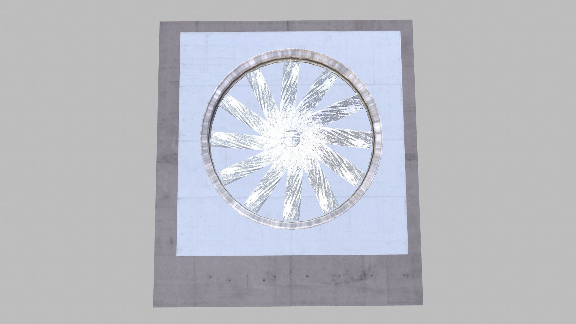 Air Vent Low-poly 3D model_5