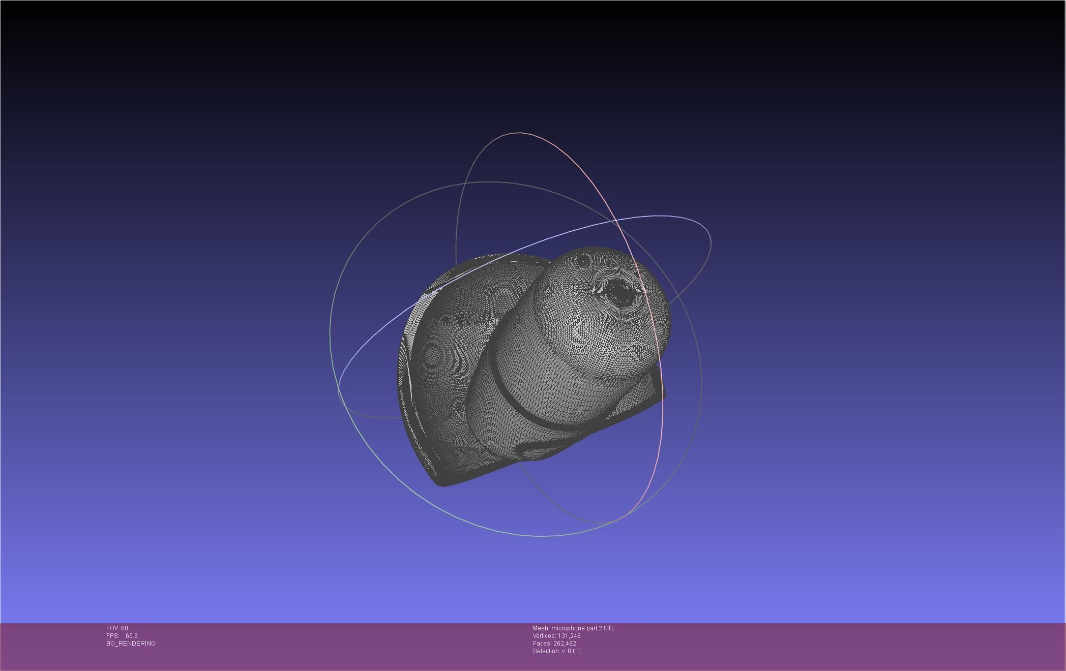 Hazbin Hotel Alastor Microphone 3D print model_50