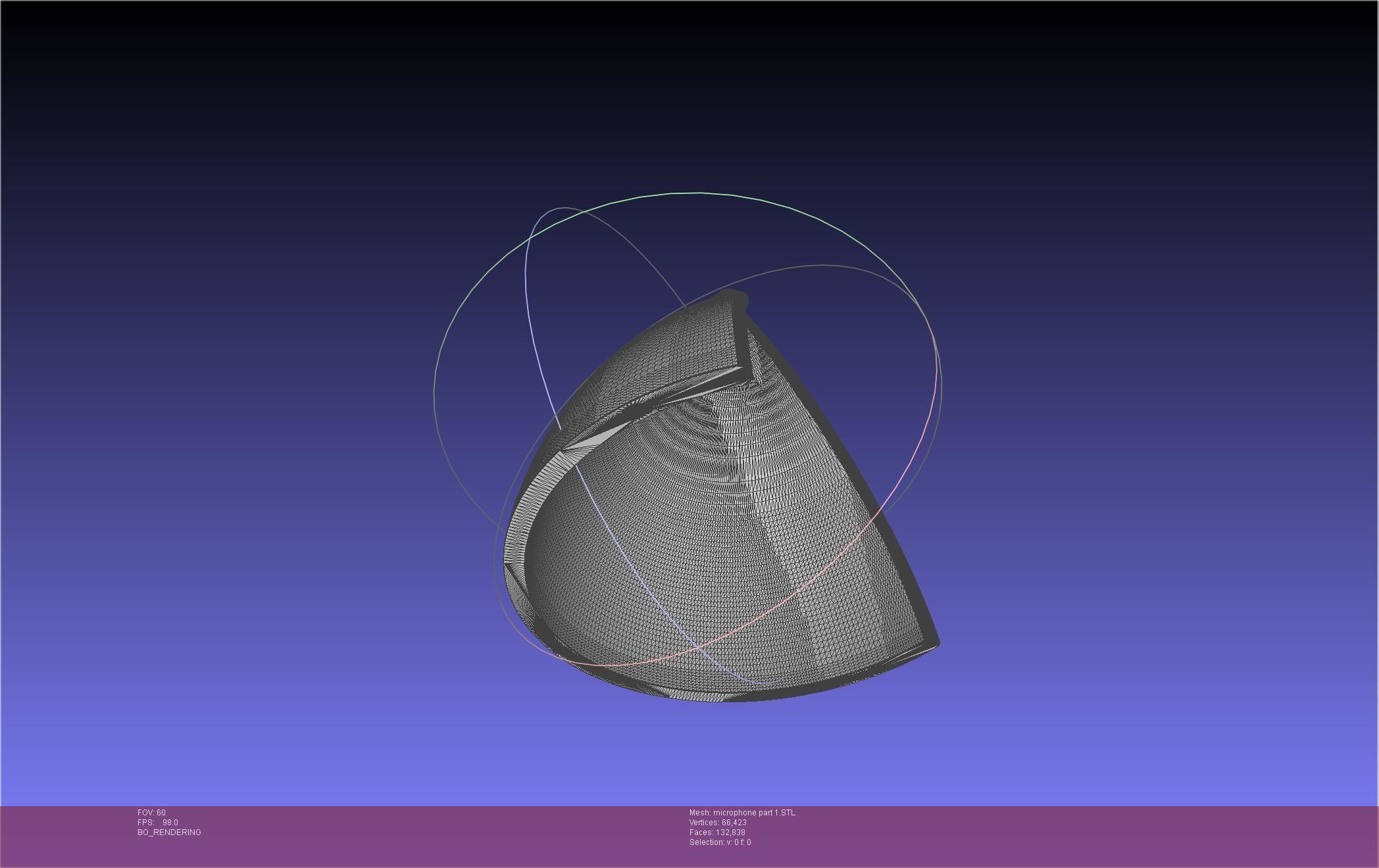 Hazbin Hotel Alastor Microphone 3D print model_42