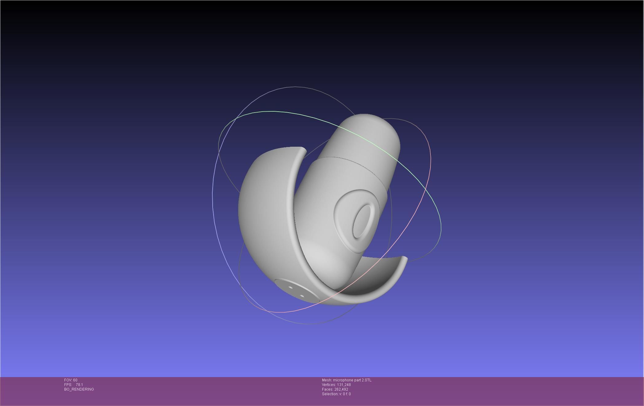 Hazbin Hotel Alastor Microphone 3D print model_47