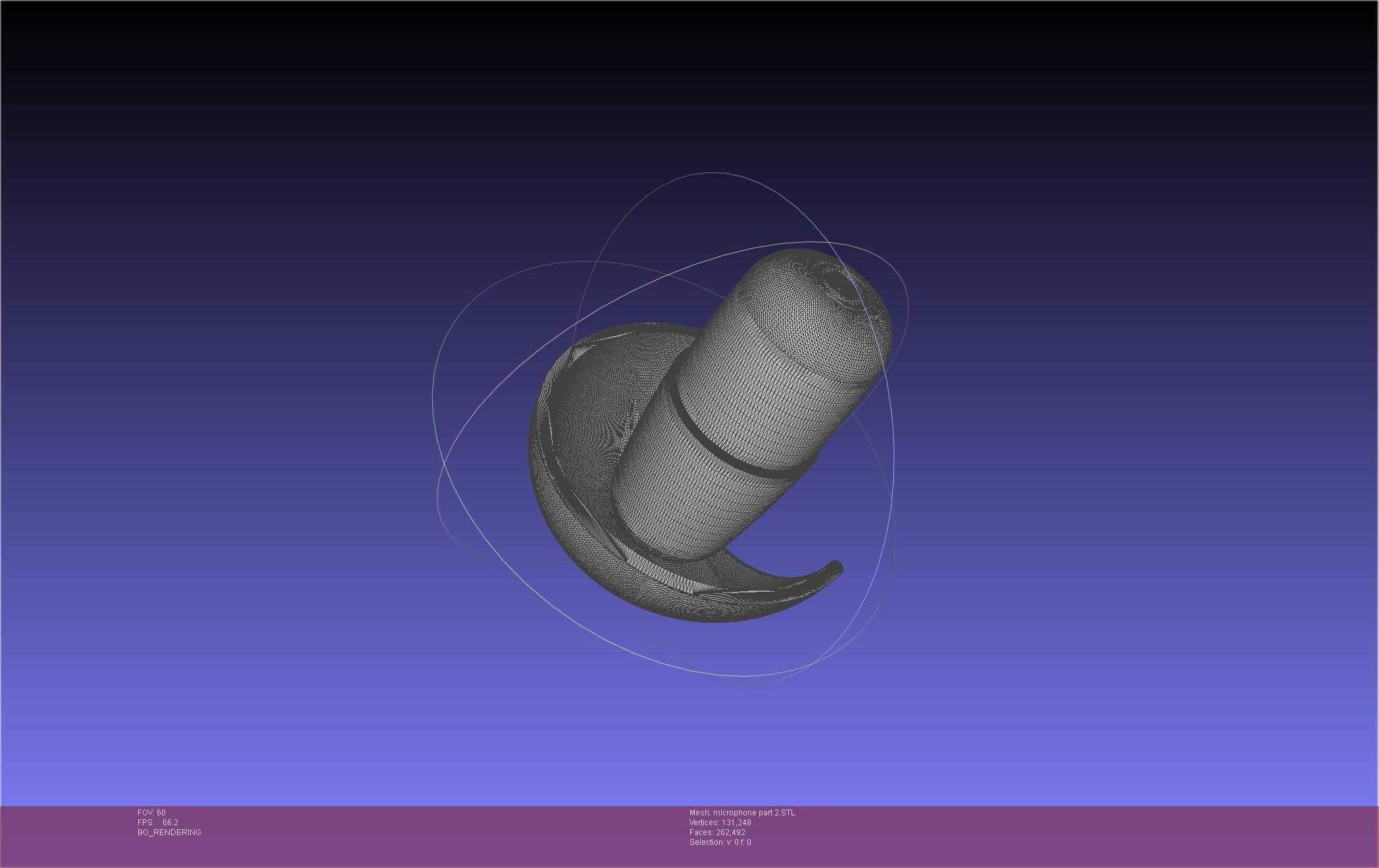 Hazbin Hotel Alastor Microphone 3D print model_53