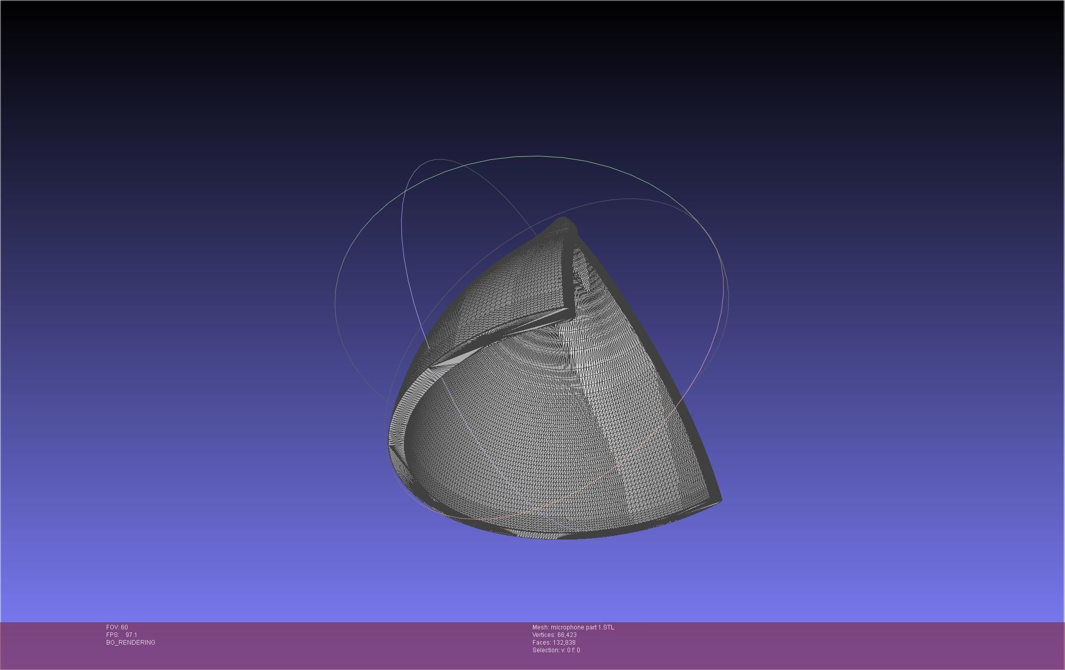 Hazbin Hotel Alastor Microphone 3D print model_41