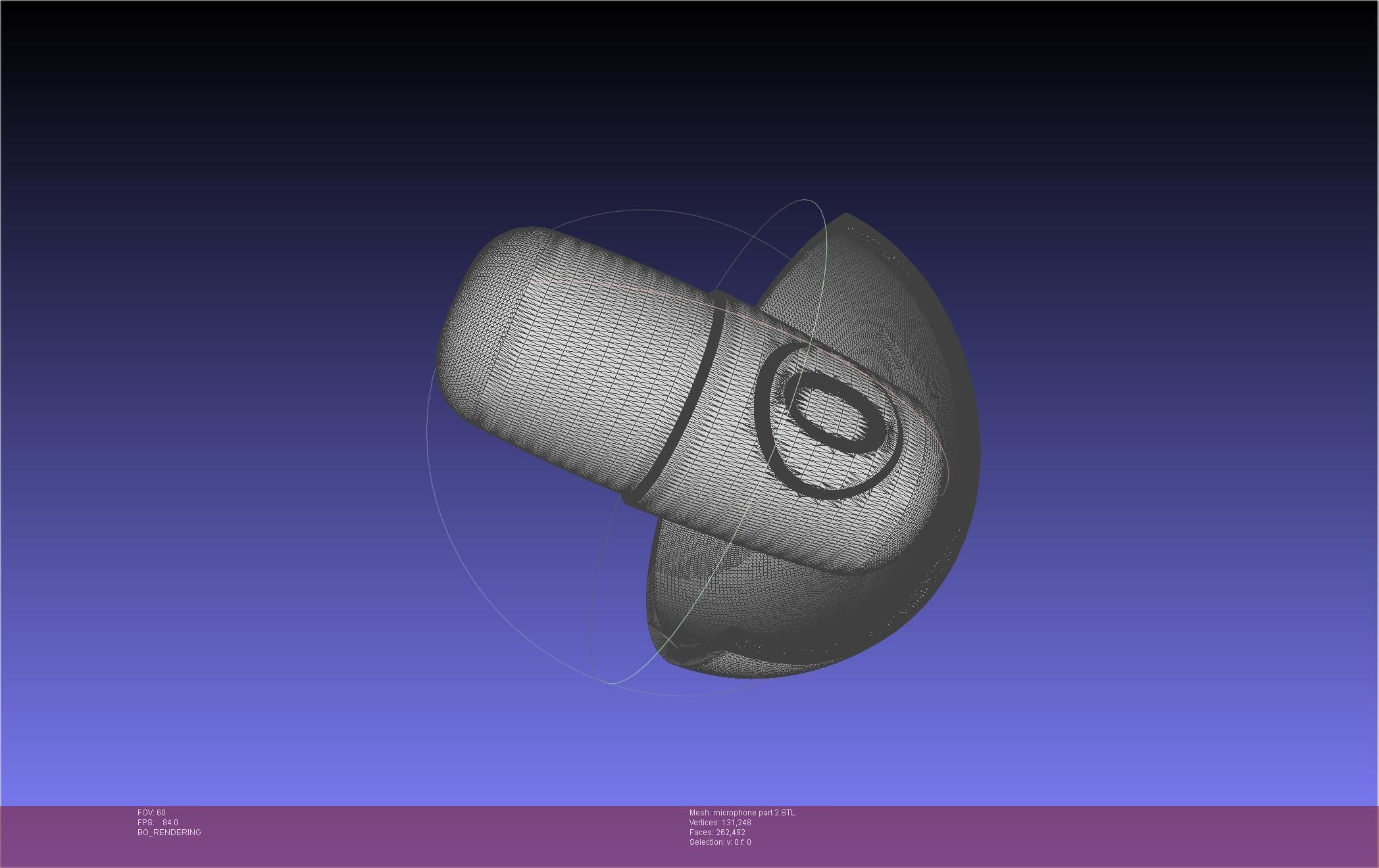 Hazbin Hotel Alastor Microphone 3D print model_54