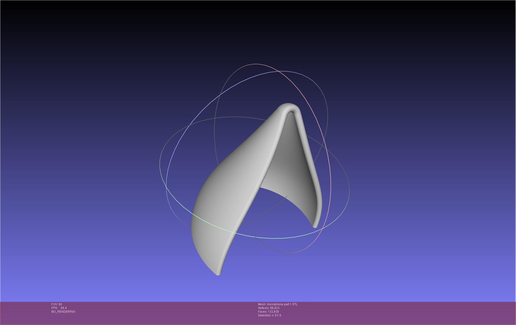 Hazbin Hotel Alastor Microphone 3D print model_40