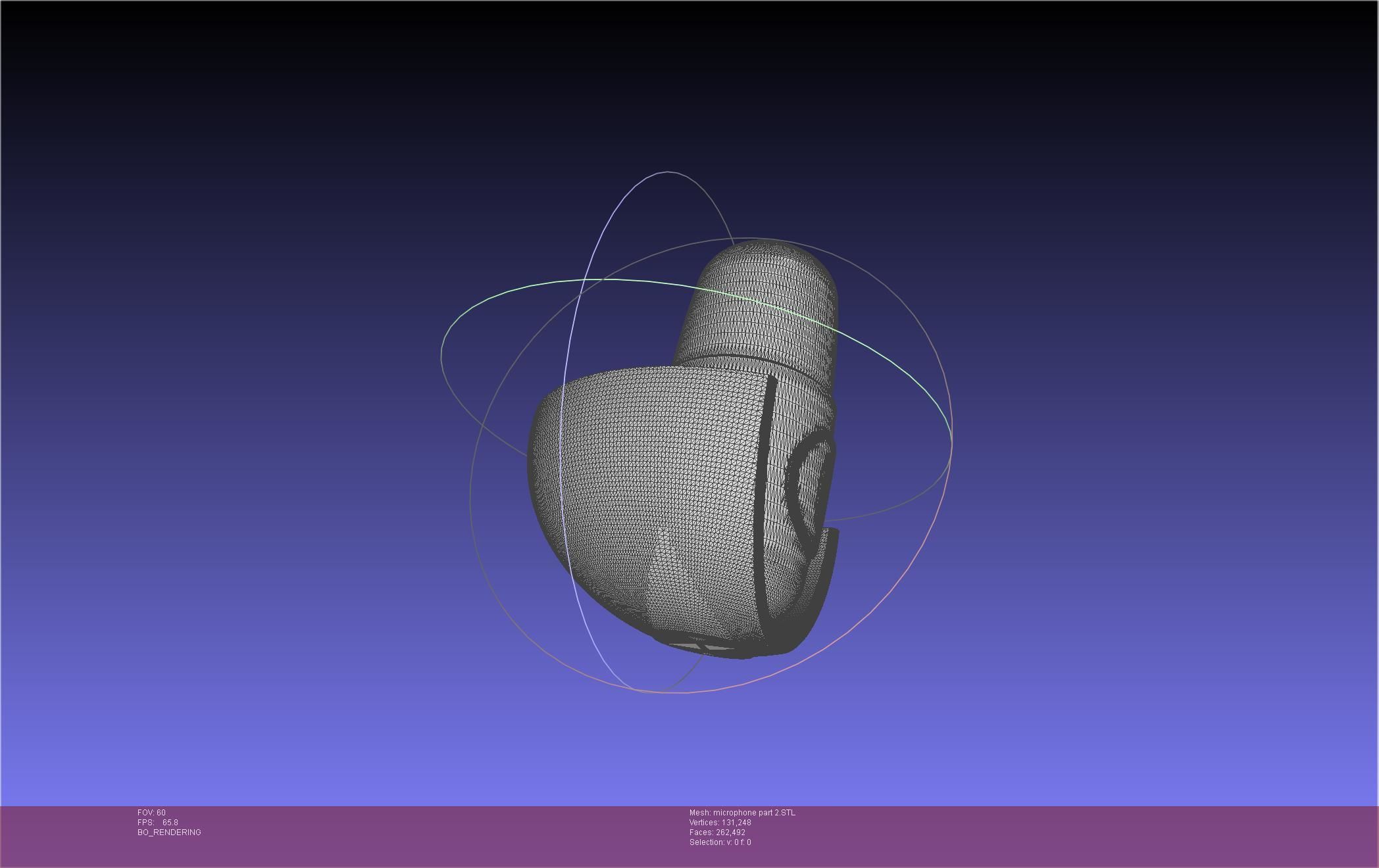 Hazbin Hotel Alastor Microphone 3D print model_51