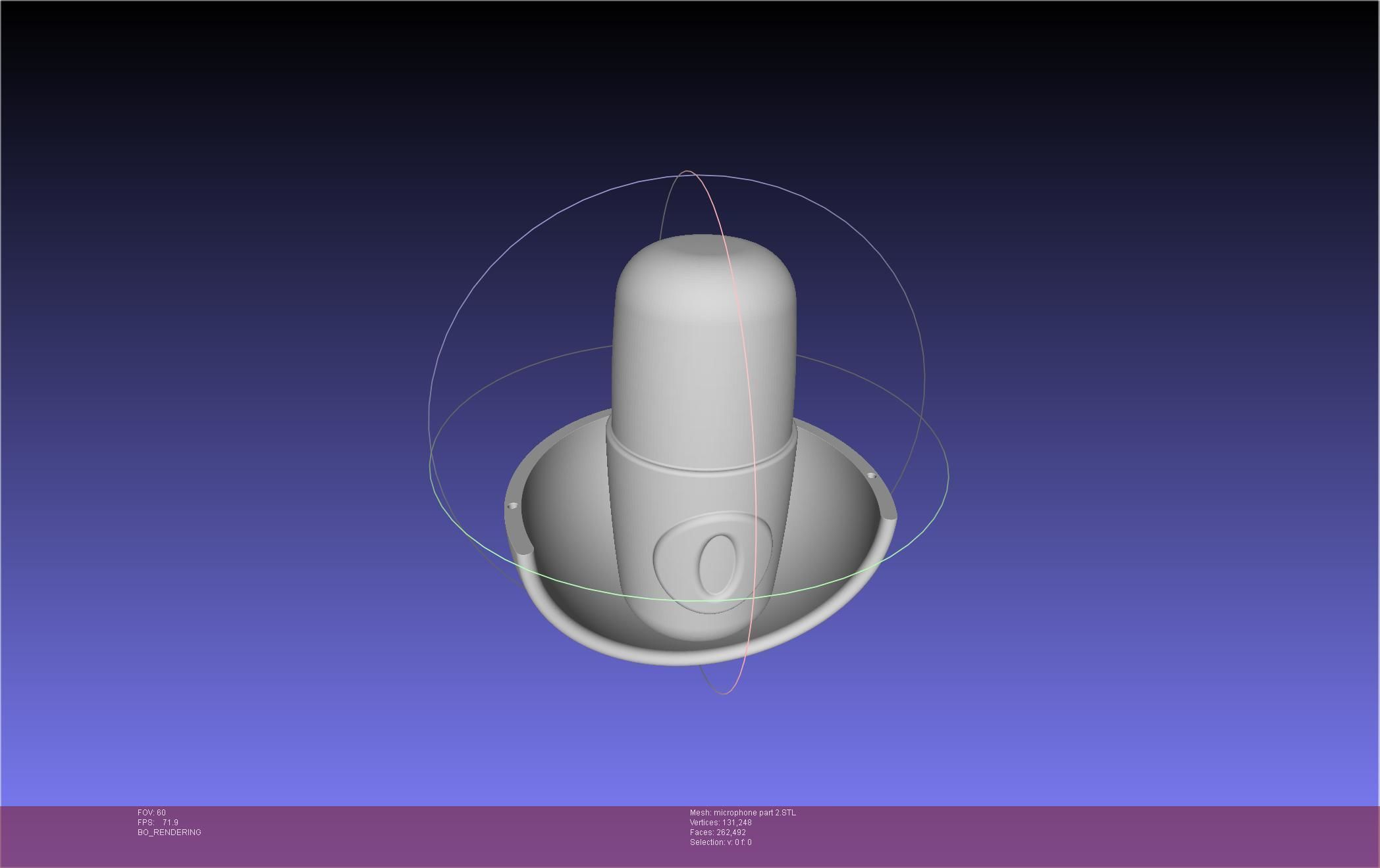 Hazbin Hotel Alastor Microphone 3D print model_44