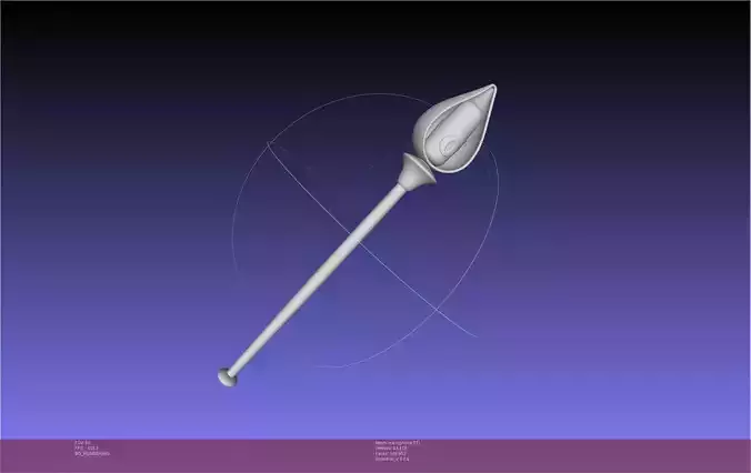 Hazbin Hotel Alastor Microphone 3D print model