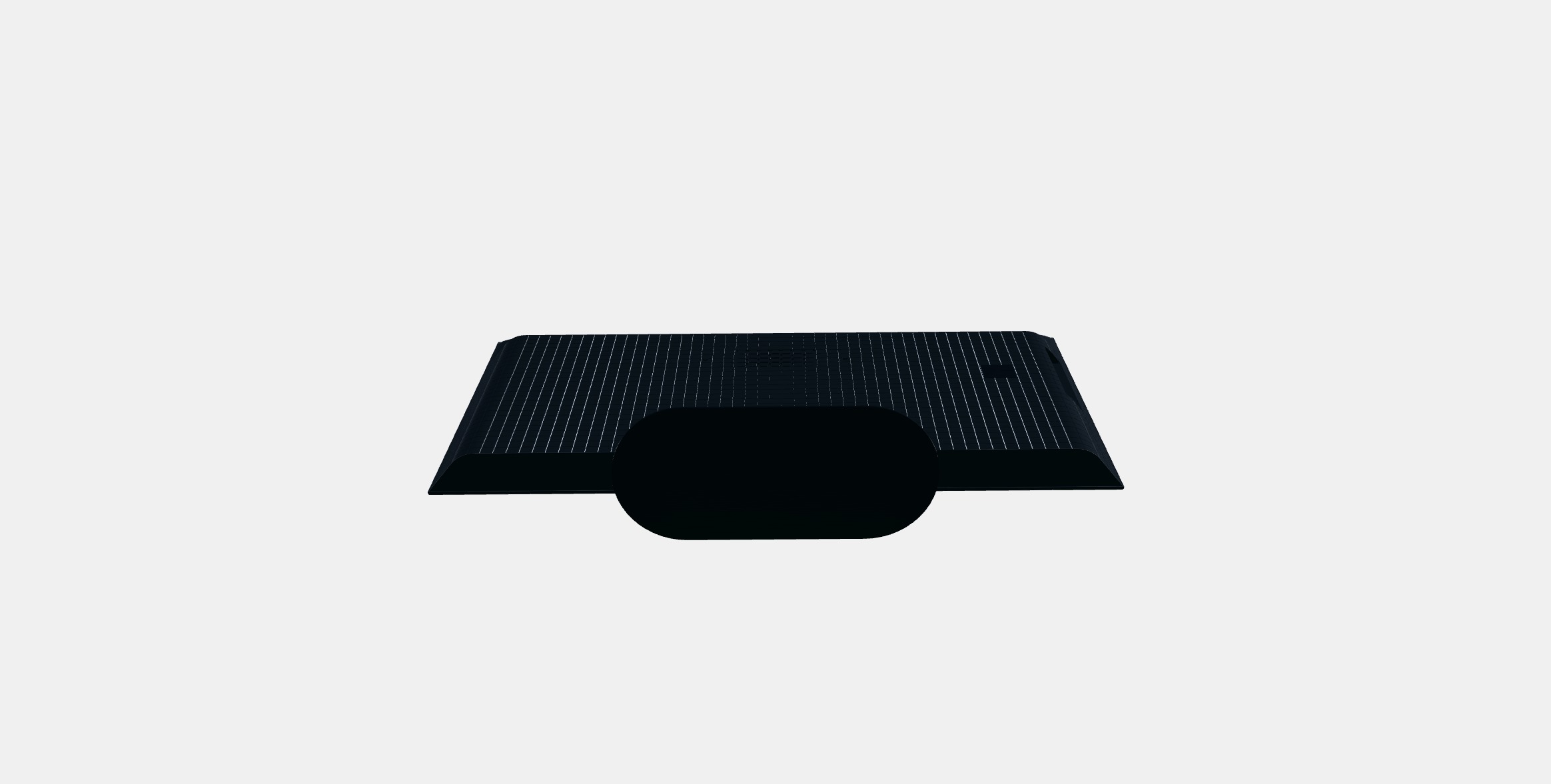 48 Sony Bravia OLED XR-48A90K Low-poly 3D model_7