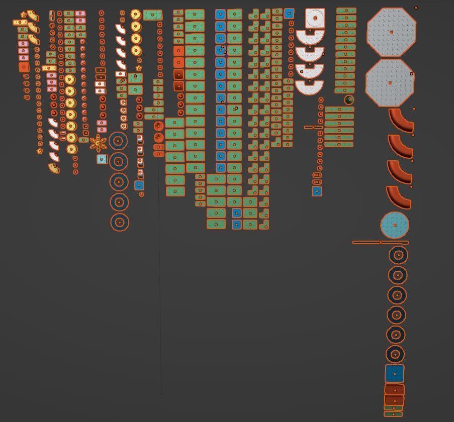 PixelBricks3D - Lego Christmas Tree  3D print model_4