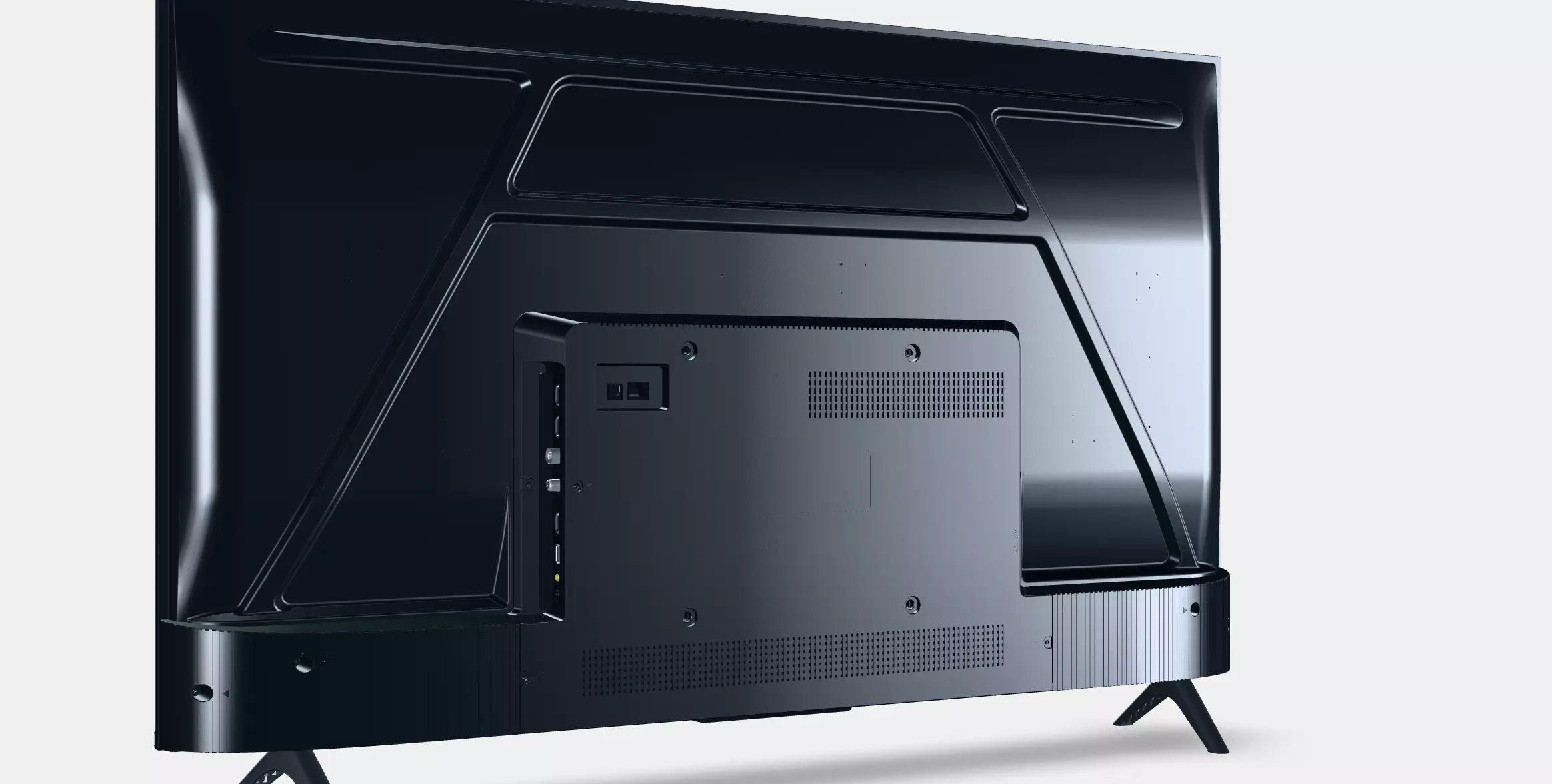 43 TCL 43C645 Low-poly 3D model_0