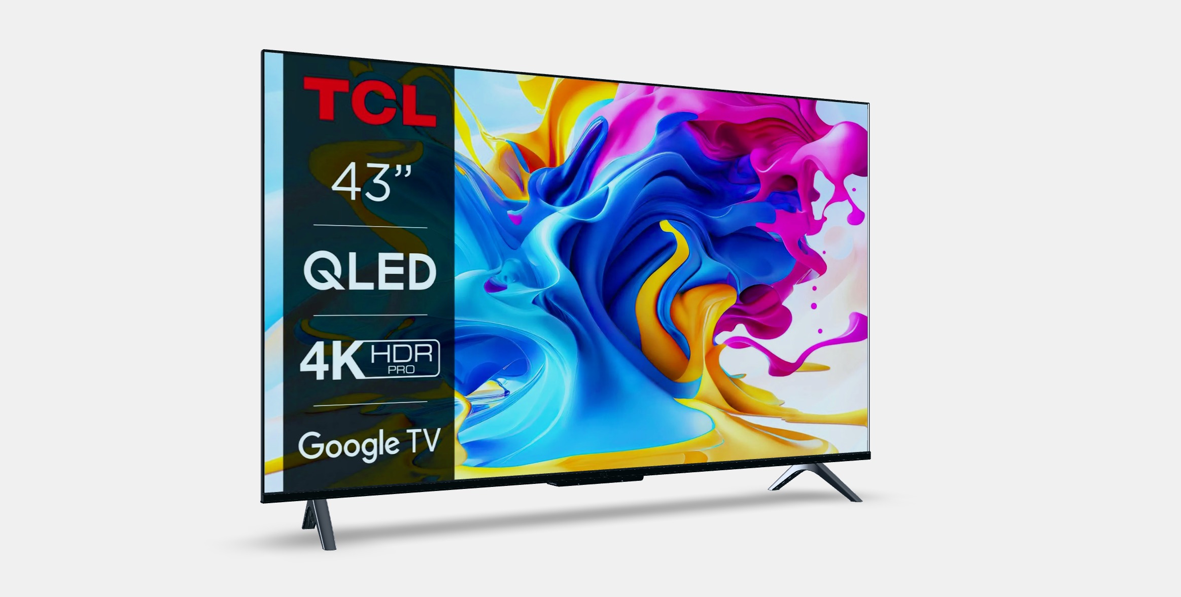 43 TCL 43C645 Low-poly 3D model_9