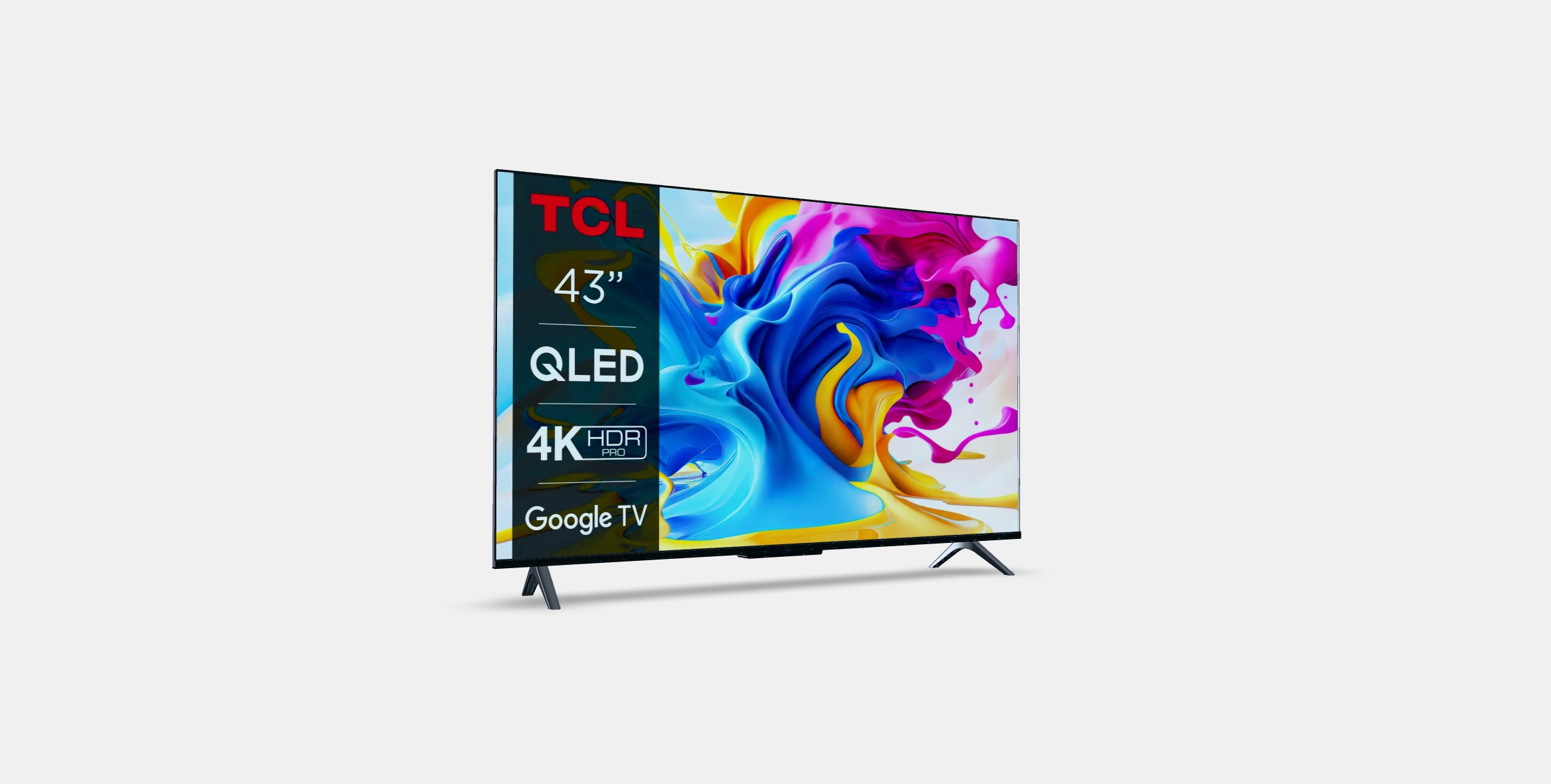 43 TCL 43C645 Low-poly 3D model_7