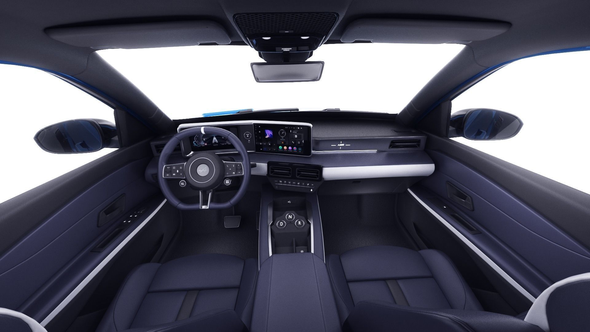 Alpine A290 GTS 2025 with interior 3D model_16