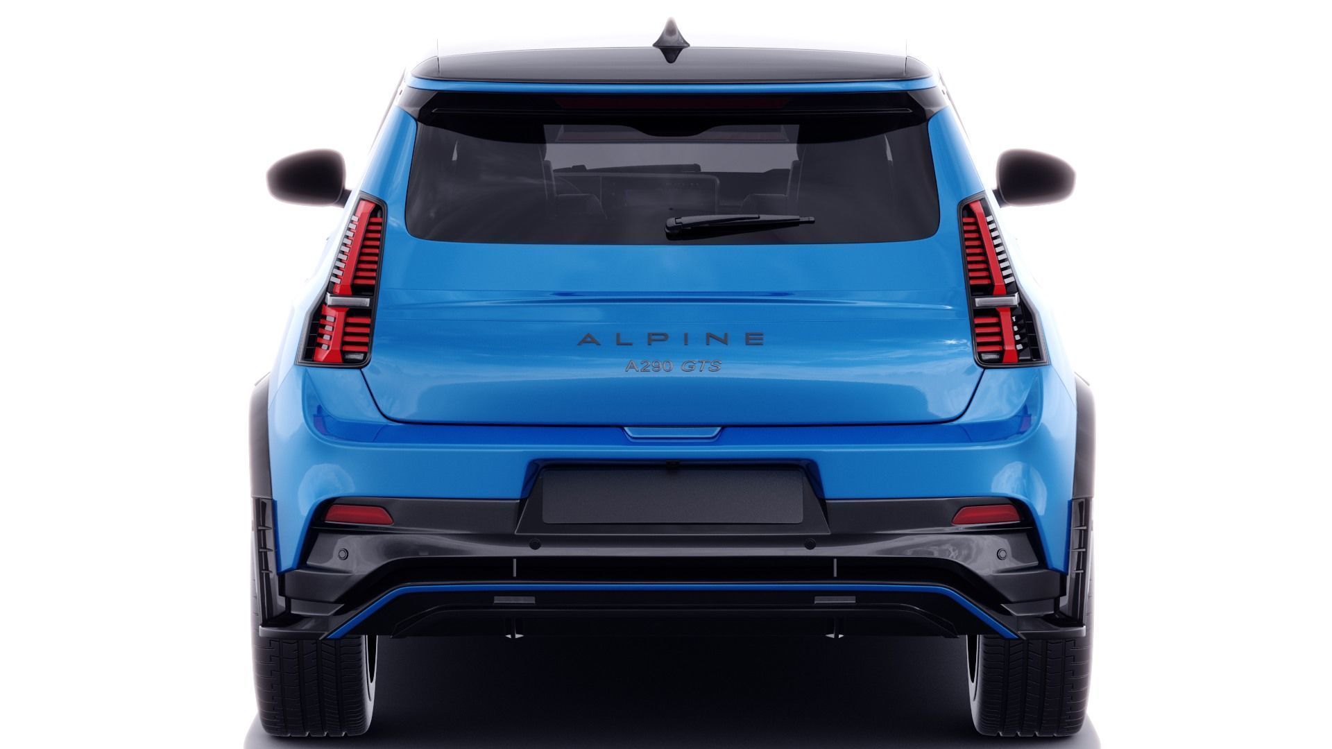 Alpine A290 GTS 2025 with interior 3D model_5