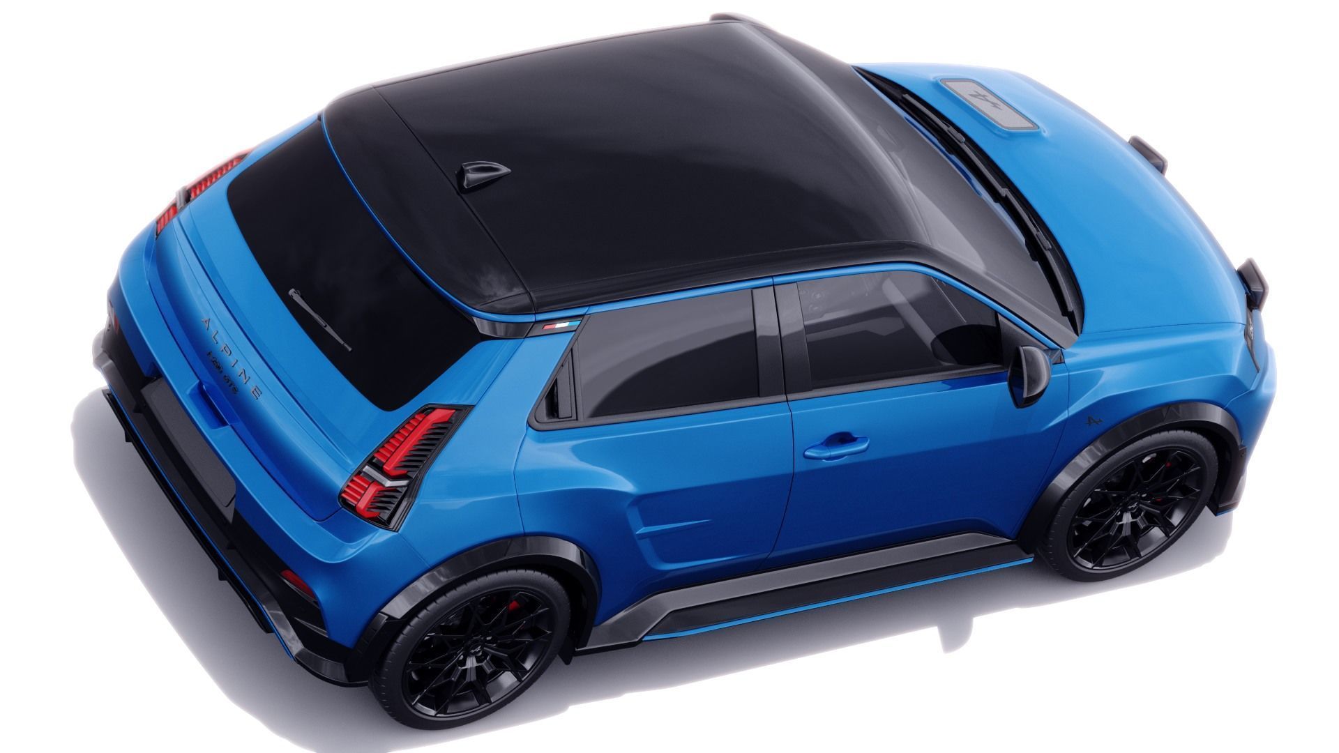 Alpine A290 GTS 2025 with interior 3D model_6