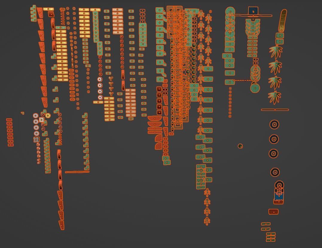 PixelBricks3D - Lego Christmas Wreath  3D print model_4