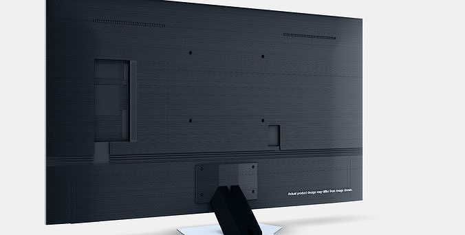 55 Samsung QE55QN85C Low-poly 3D model