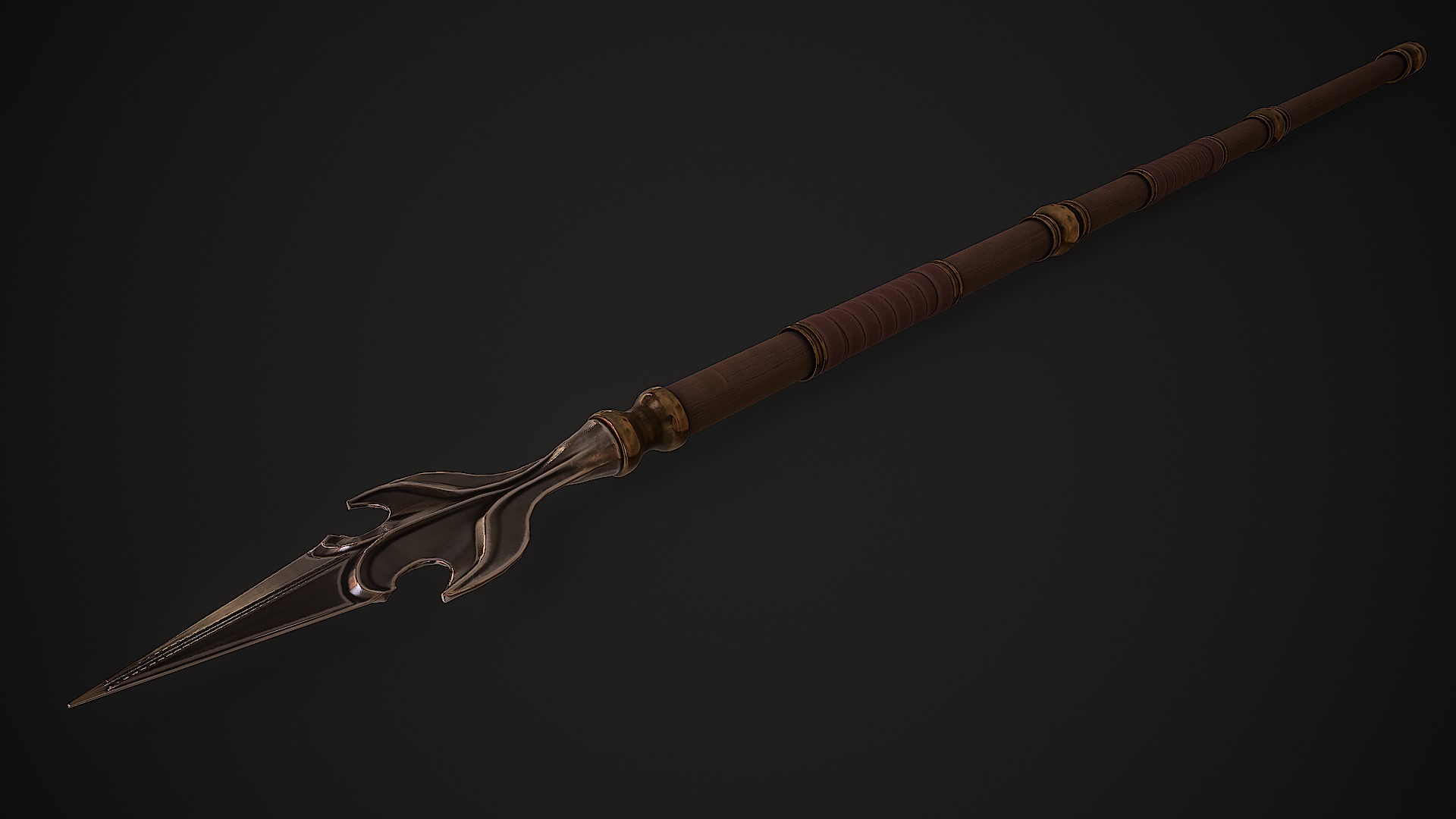 Certus Hastae - Inquisitor Spear Low-poly 3D model_2