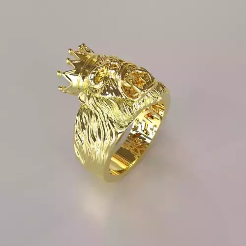 Anillo rey gorila