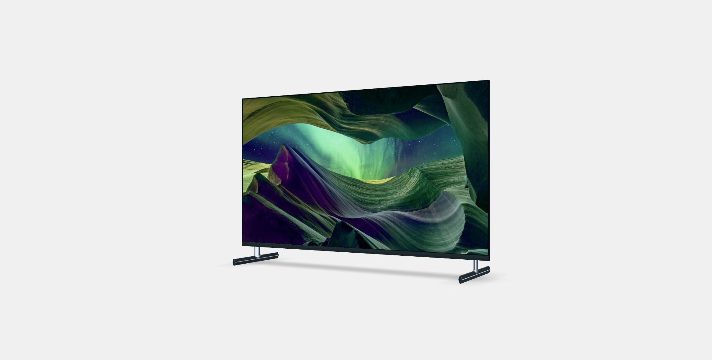 55 Sony Bravia KD-55X85L Low-poly 3D model_12