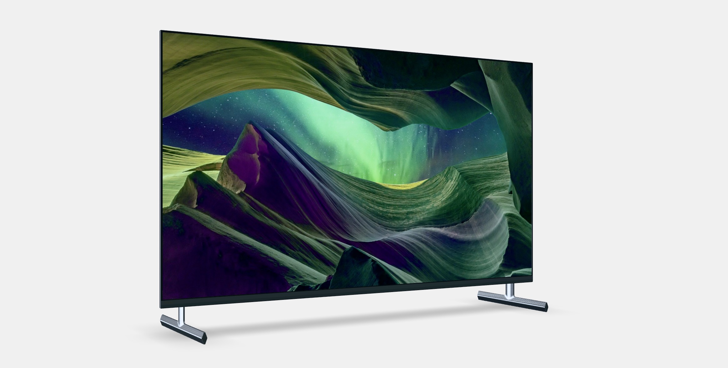 55 Sony Bravia KD-55X85L Low-poly 3D model_9