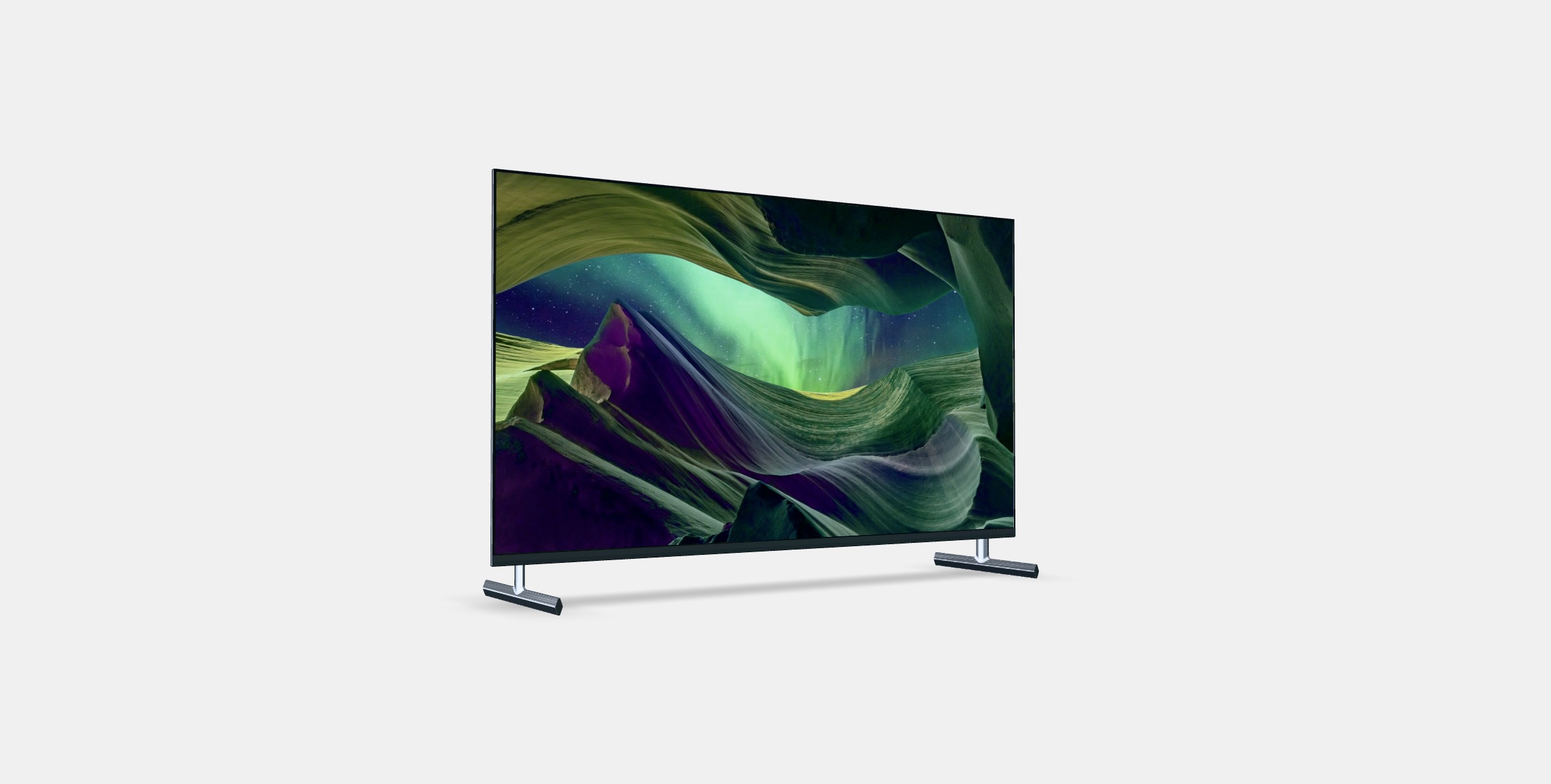 55 Sony Bravia KD-55X85L Low-poly 3D model_6