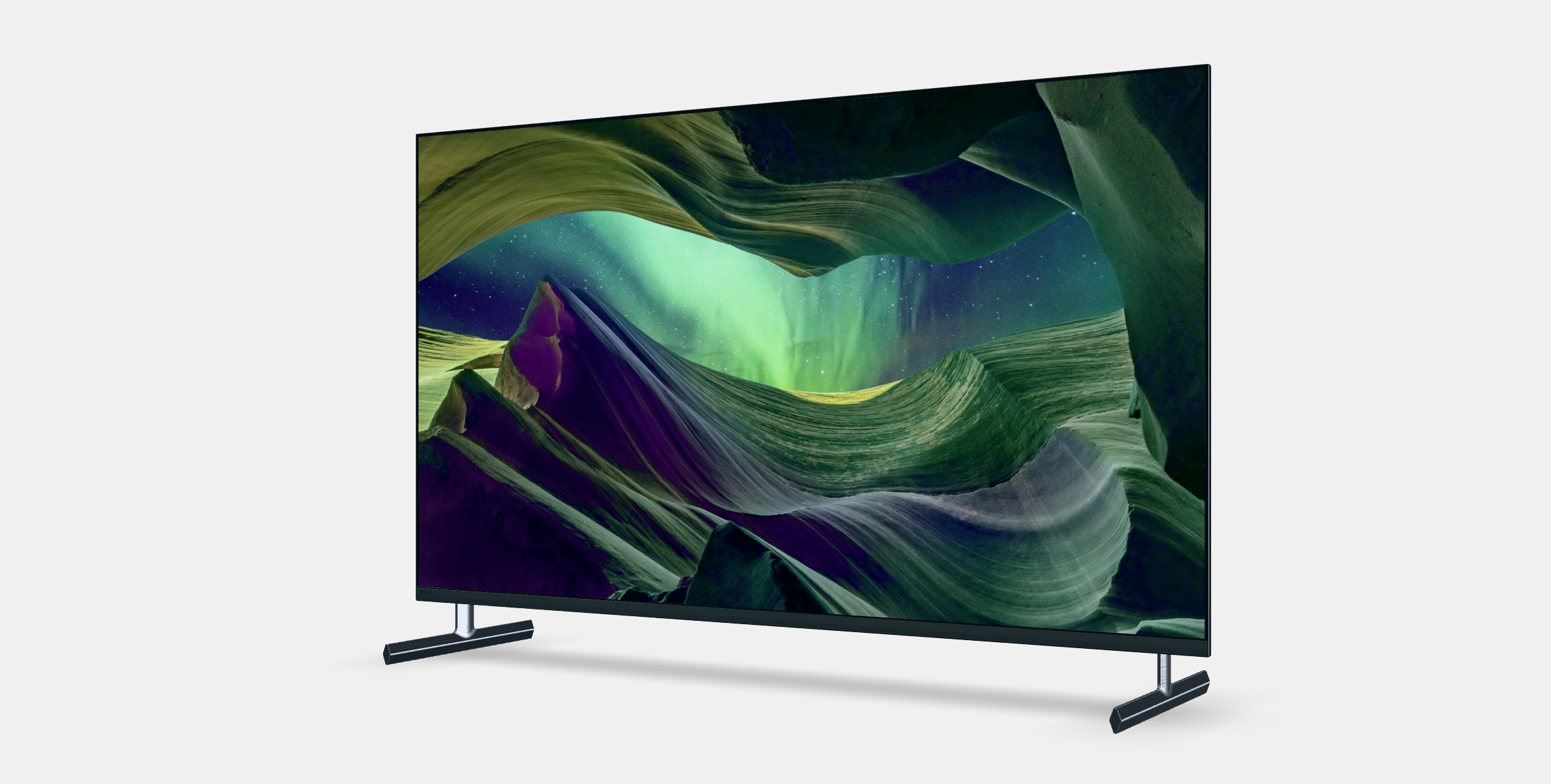 55 Sony Bravia KD-55X85L Low-poly 3D model_13