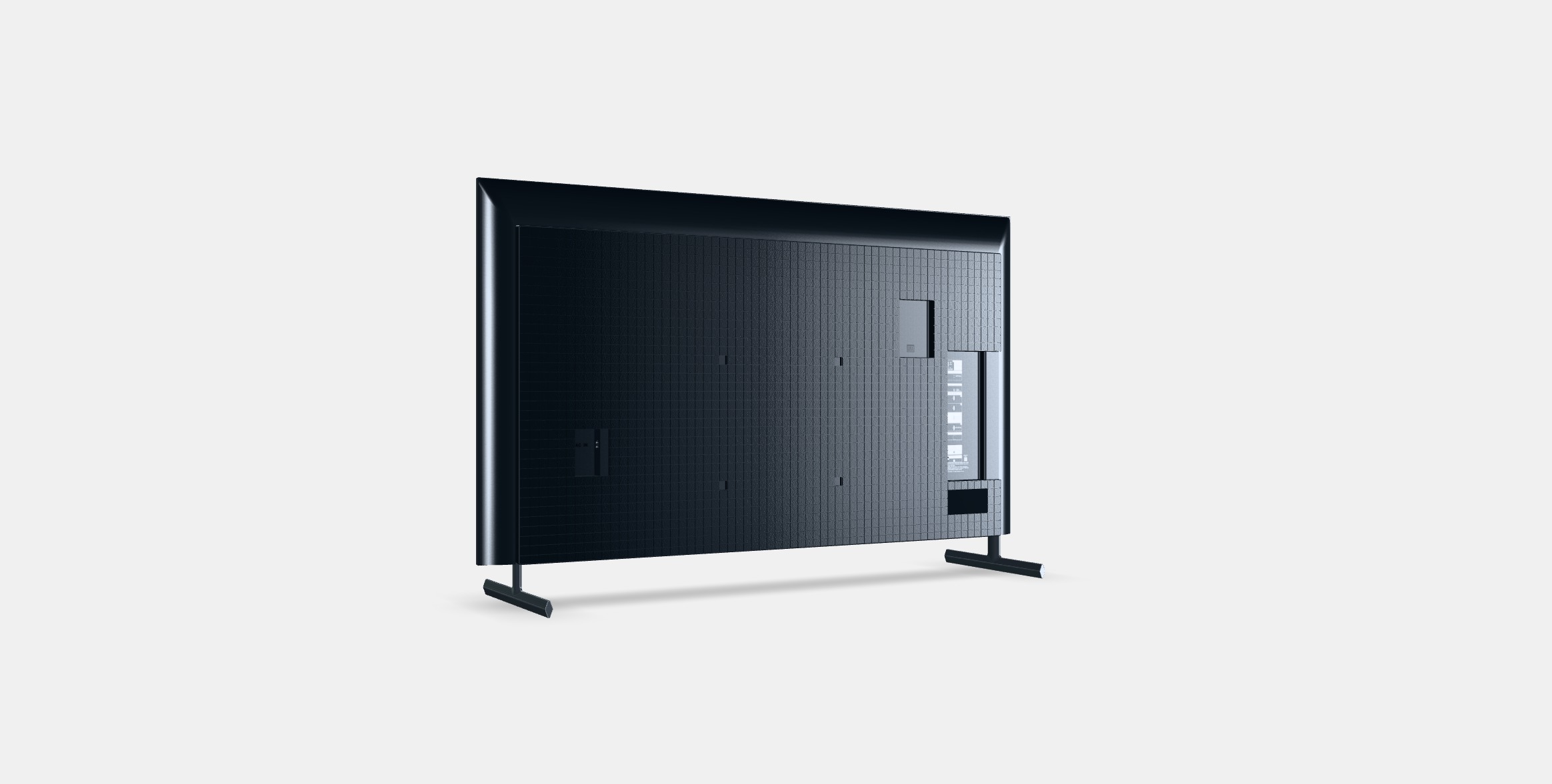 55 Sony Bravia KD-55X85L Low-poly 3D model_16