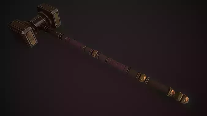 Annihilation - Inquisitor Warhammer Low-poly 3D model