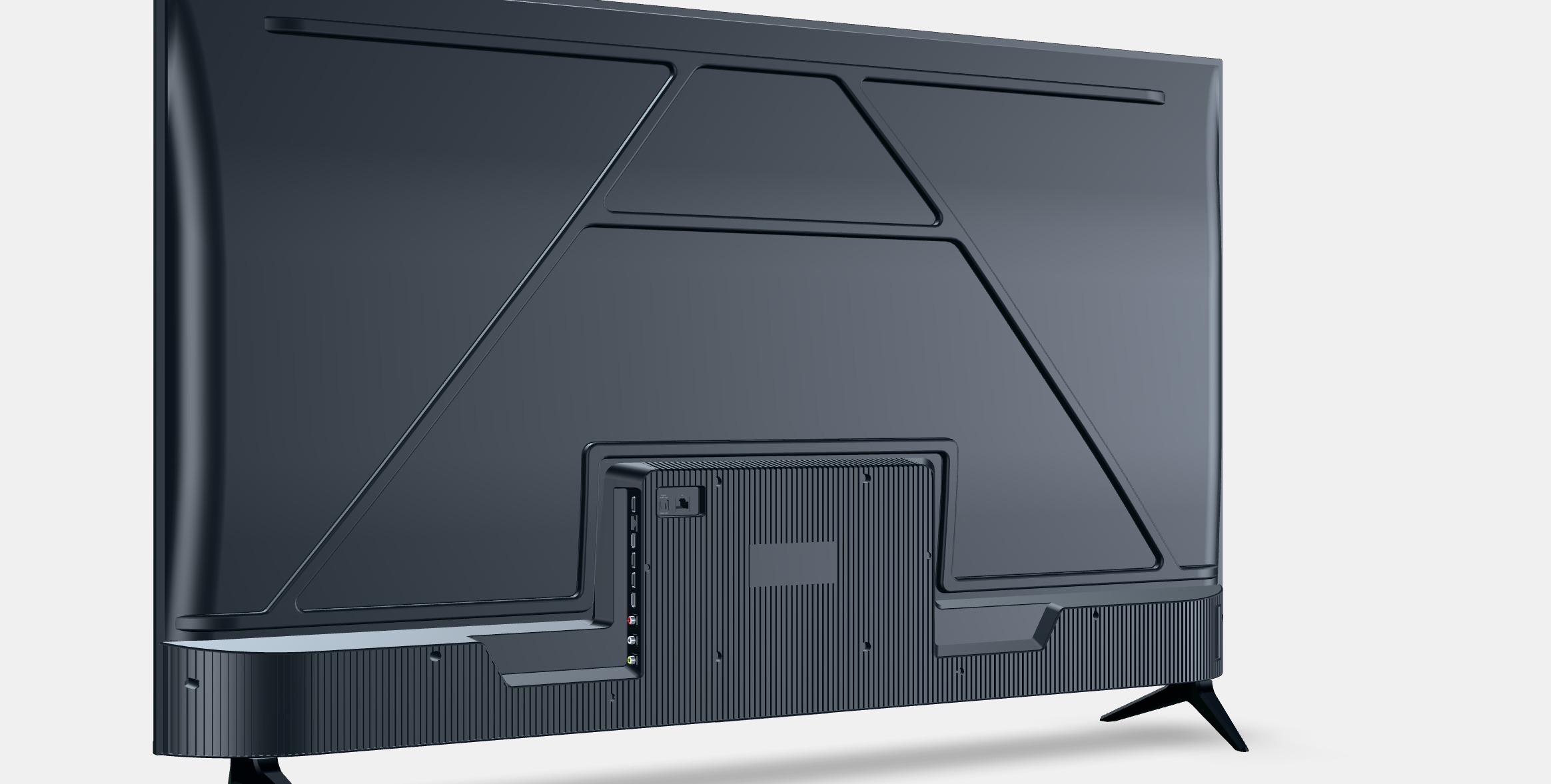 55 TCL 55P635 Low-poly 3D model_2