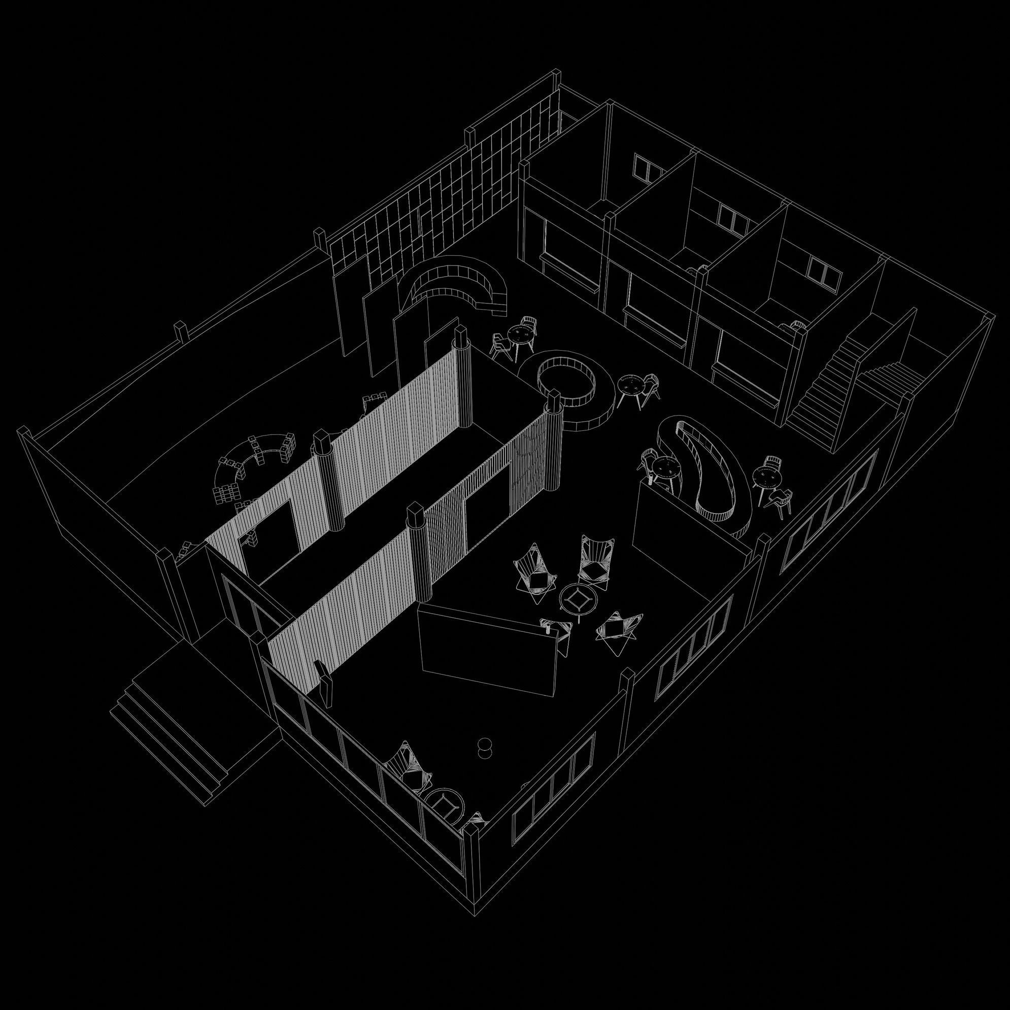 Showroom and office plan 24ZZ01 3D model_9