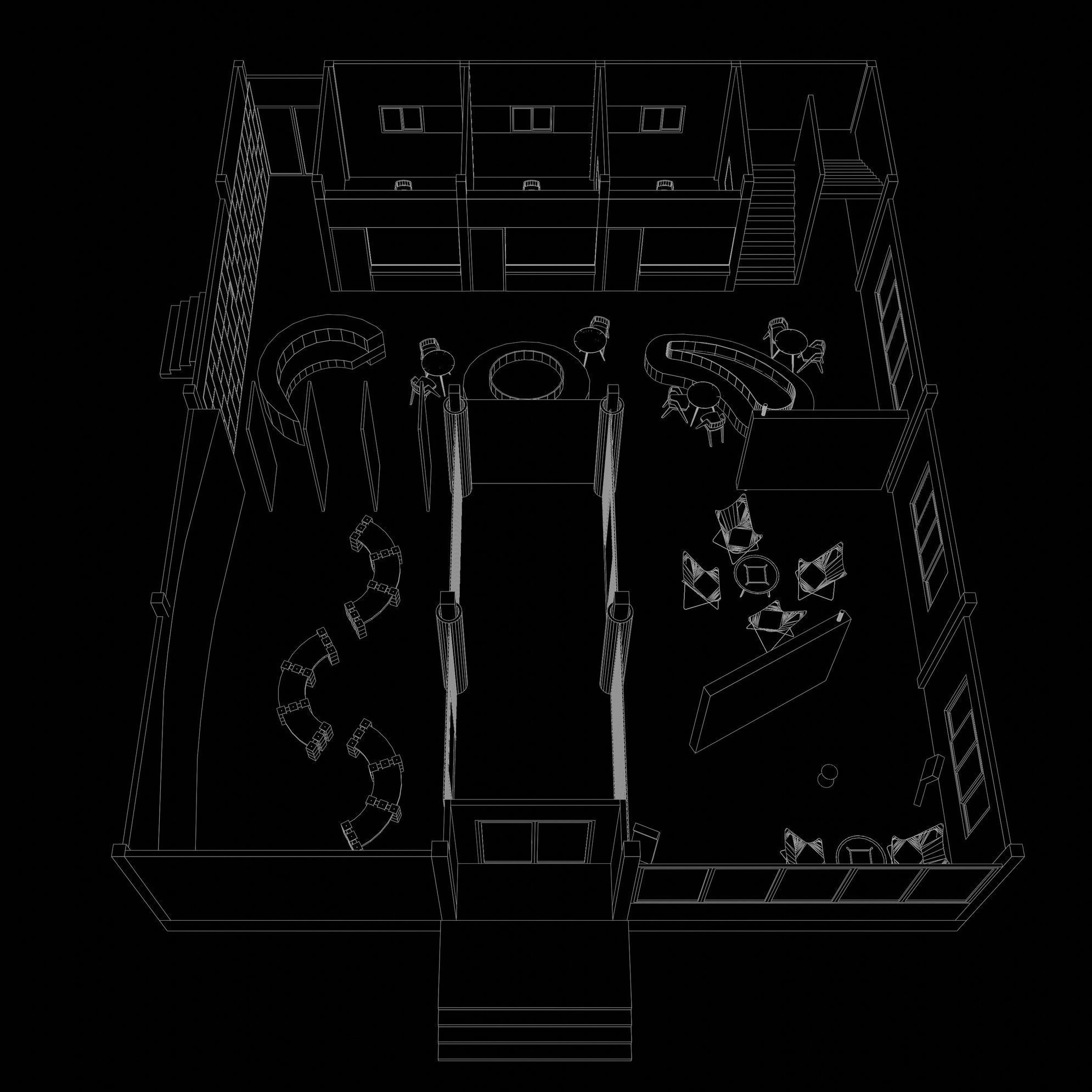Showroom and office plan 24ZZ01 3D model_6