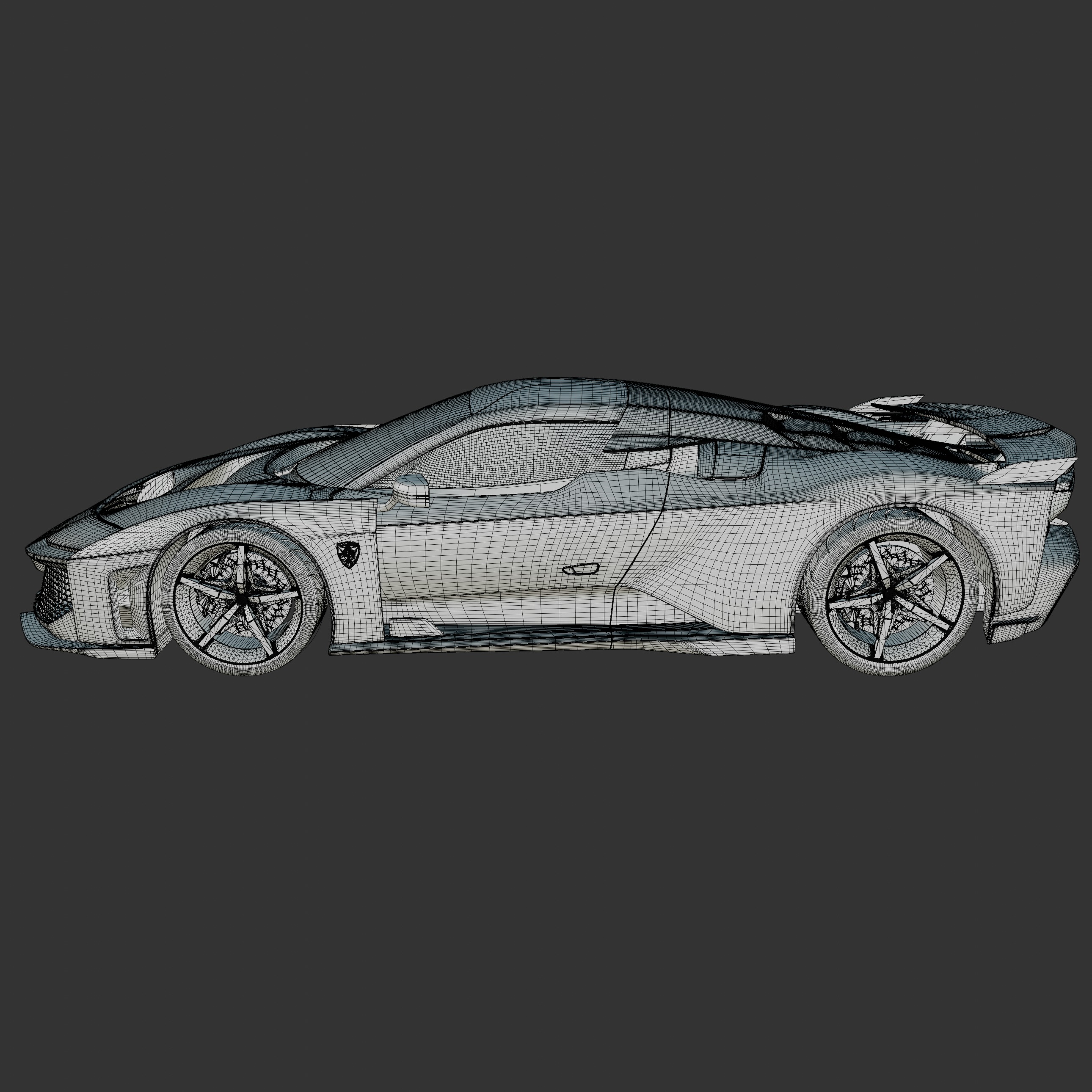 Ferrari F80 2024 3D model_6
