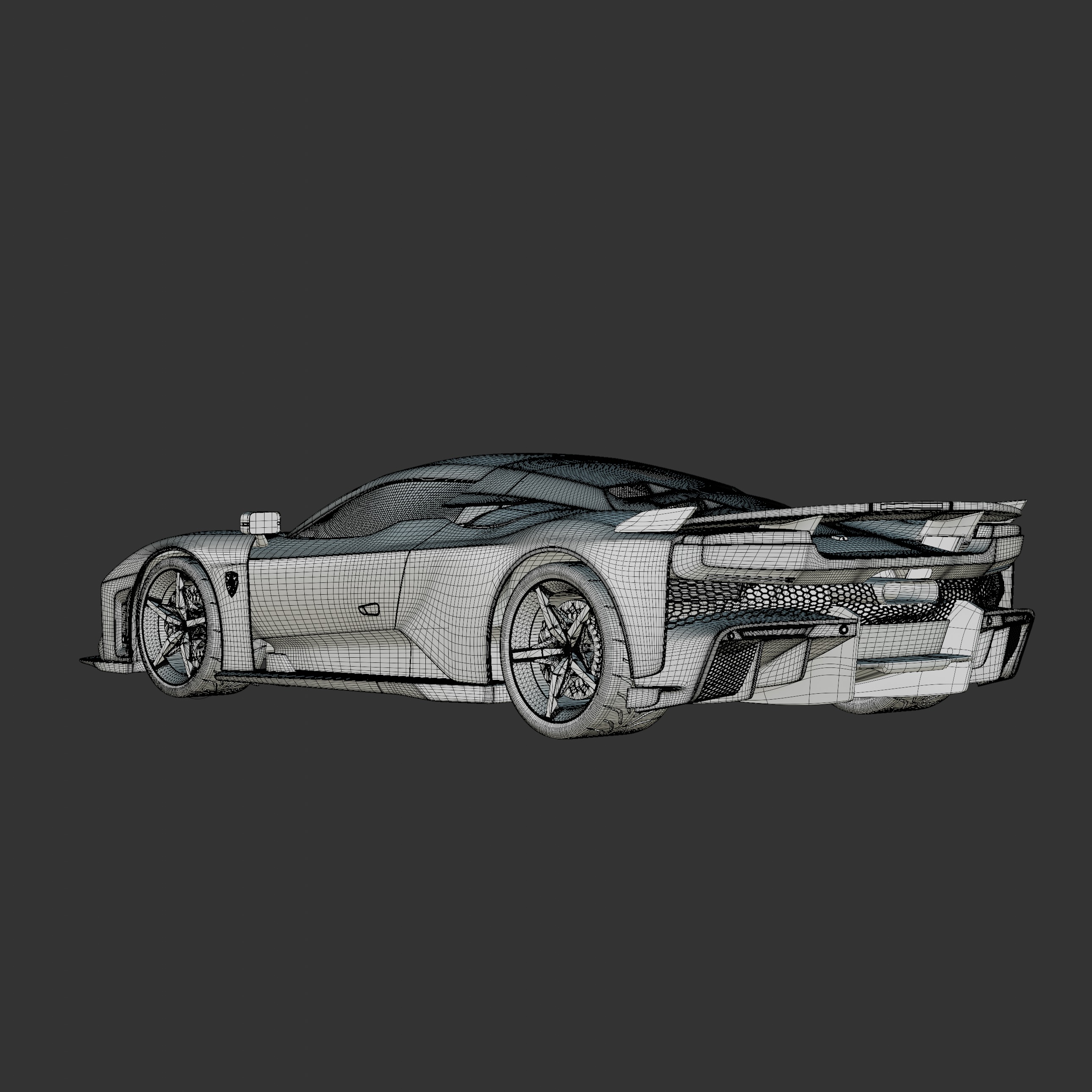 Ferrari F80 2024 3D model_5