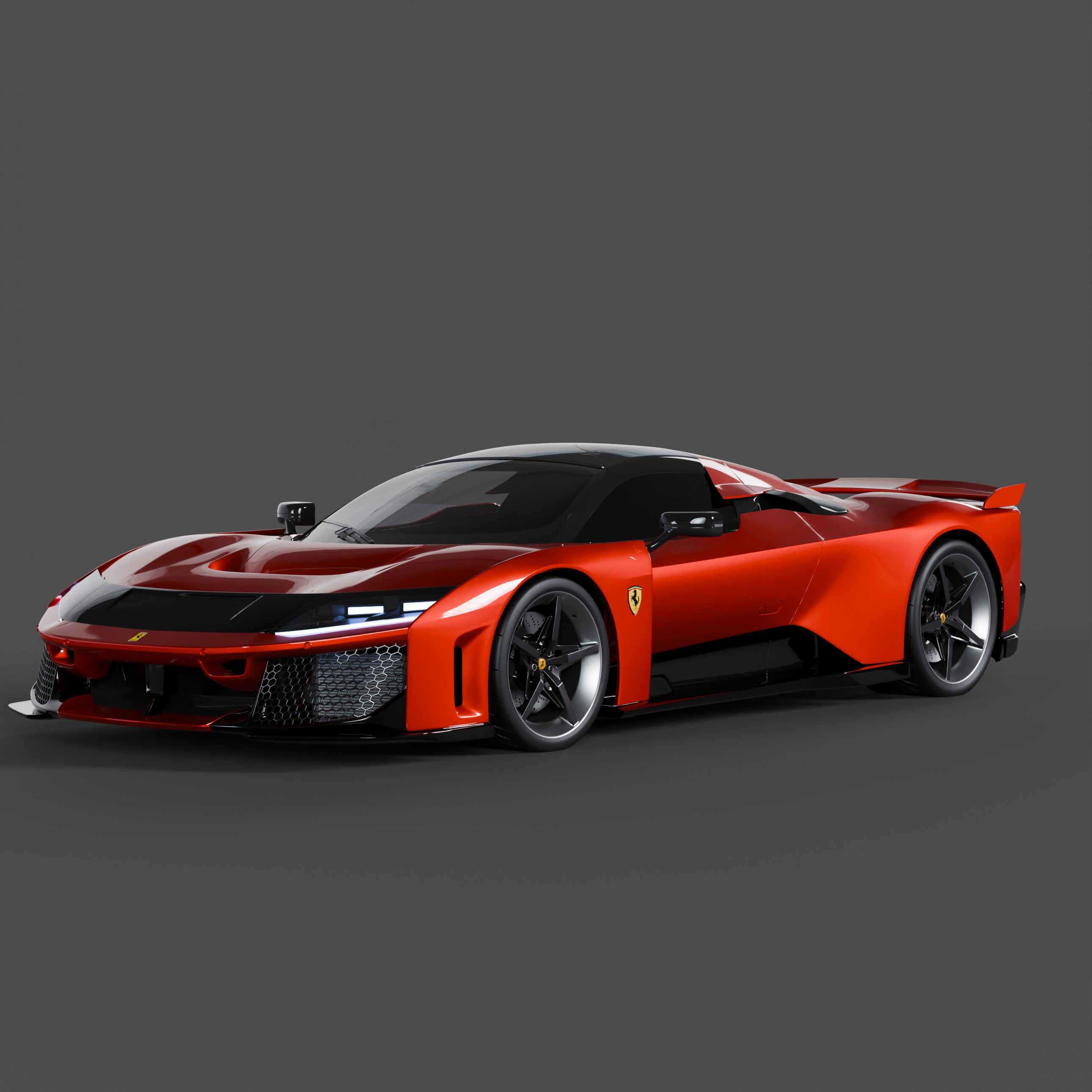Ferrari F80 2024 3D model_12