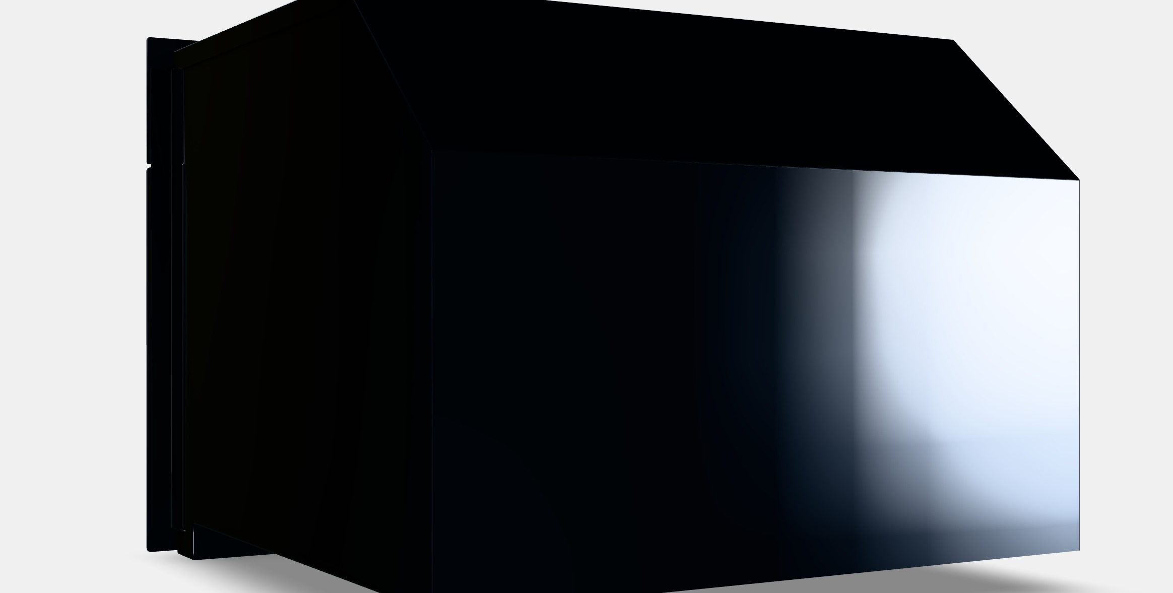 HAIER HWO45NB6T0B1 Low-poly 3D model_2