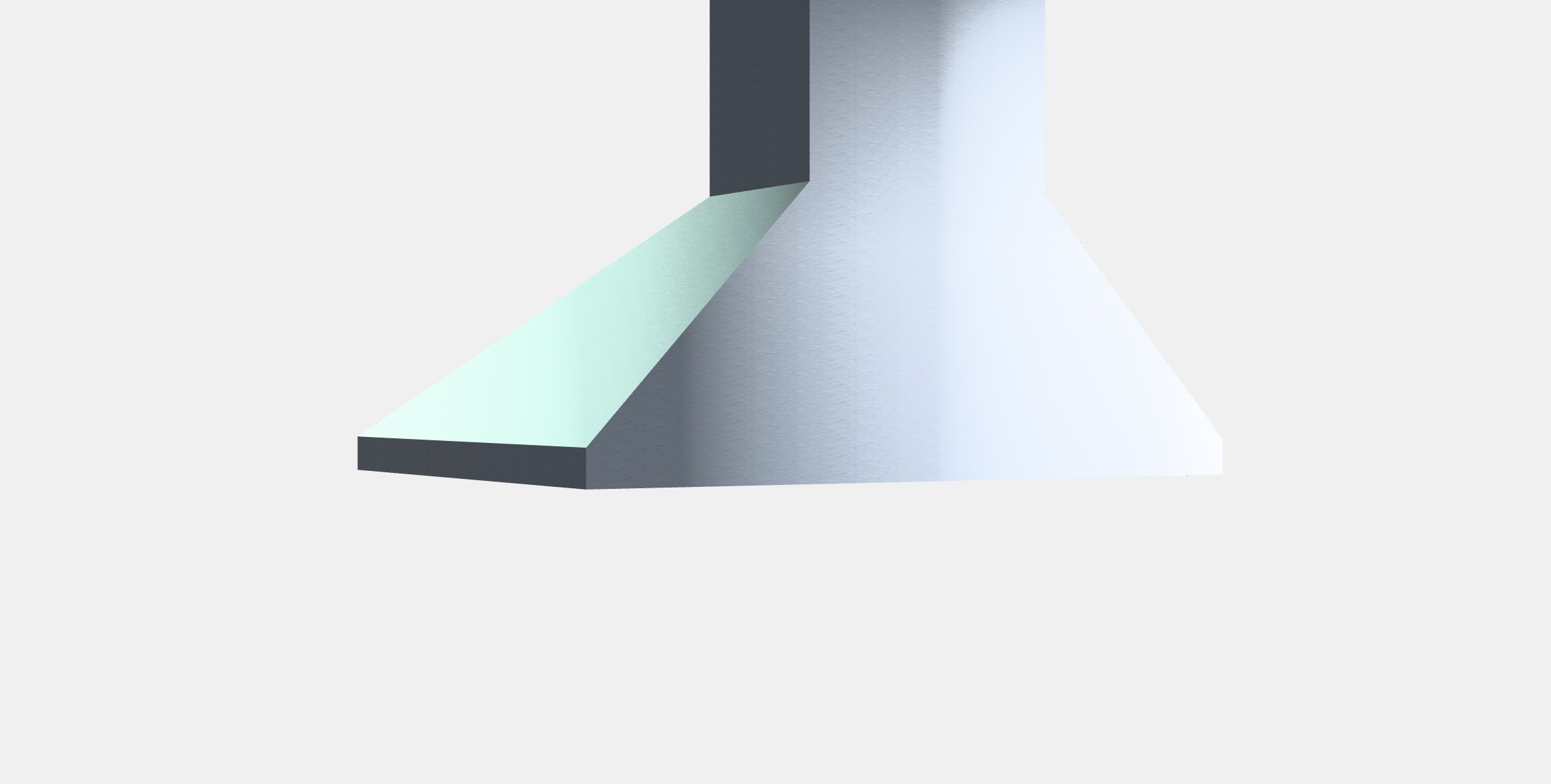 SIGURO HD-G230S Stainless Hood Low-poly 3D model_2