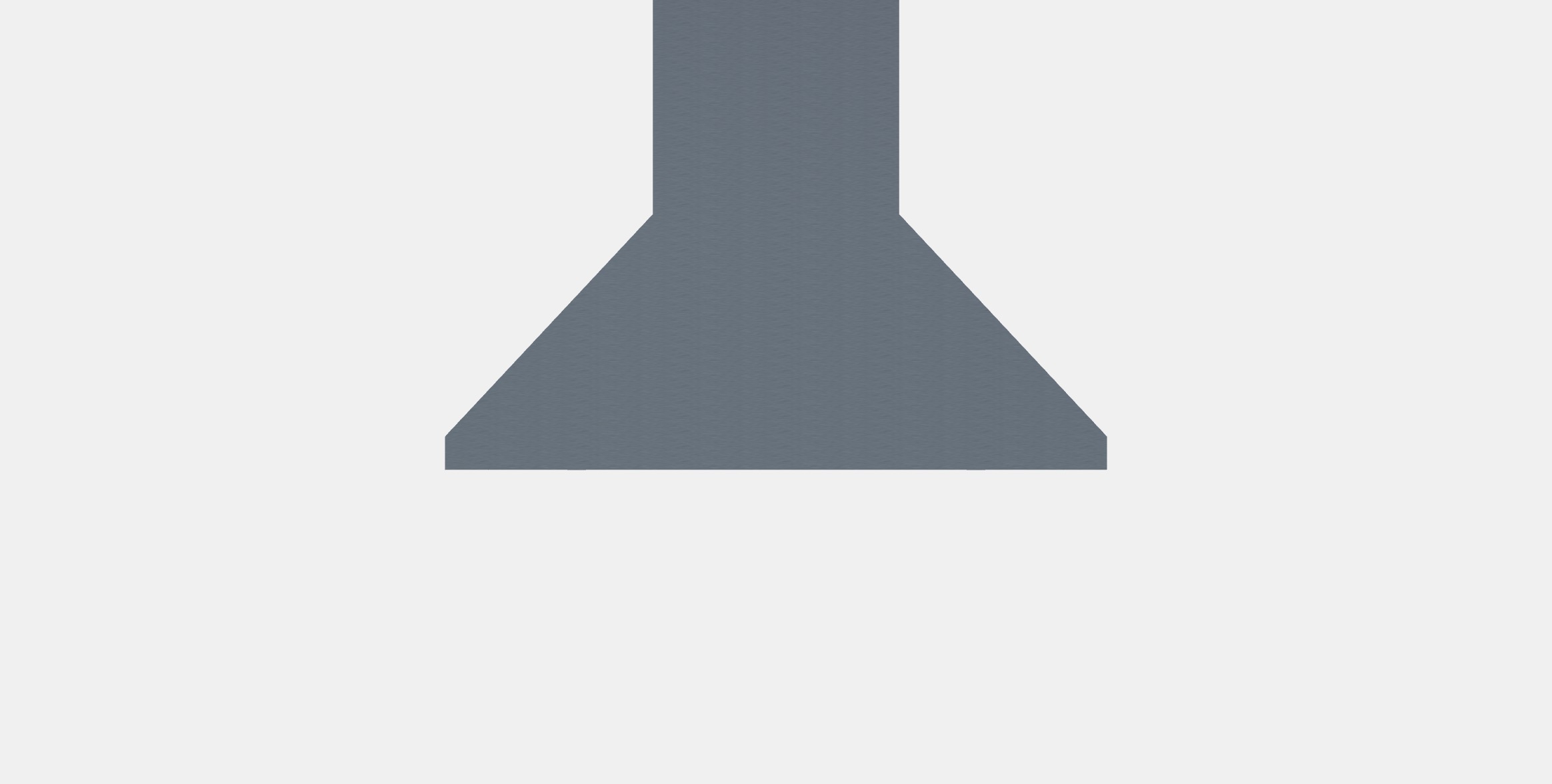 SIGURO HD-G230S Stainless Hood Low-poly 3D model_15