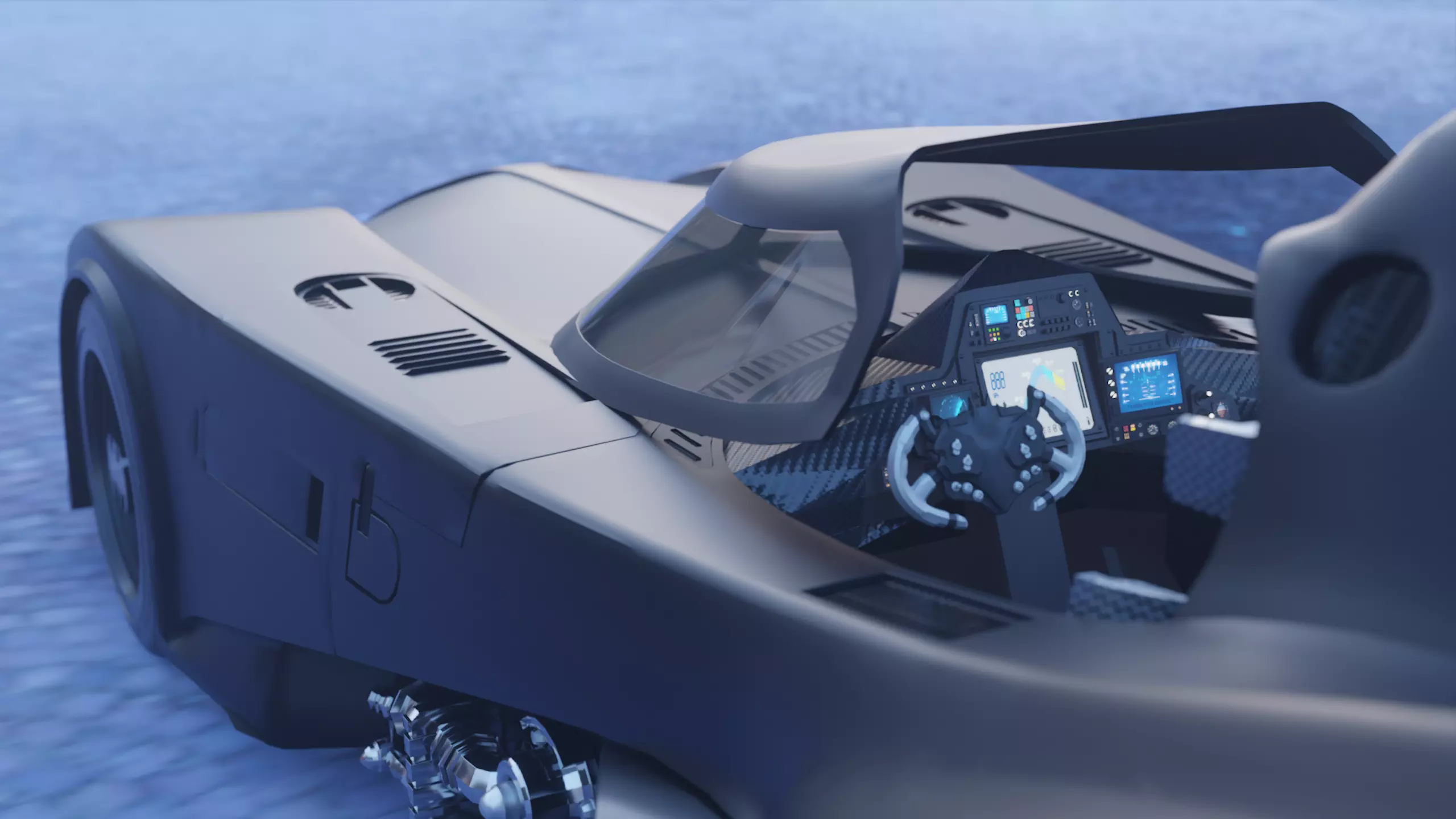 1989 Batmobile 3D model