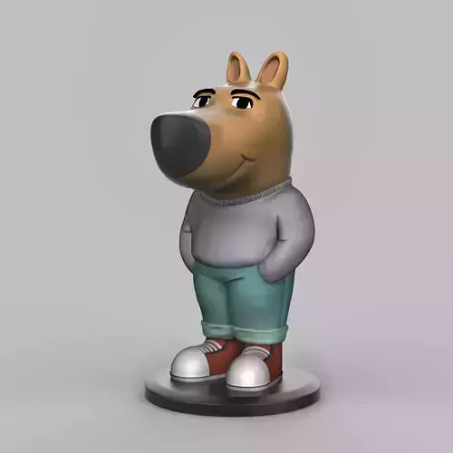 My new character chill guy 3D print model