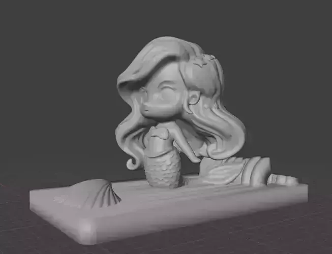 Cute Mermaid Phone Holder