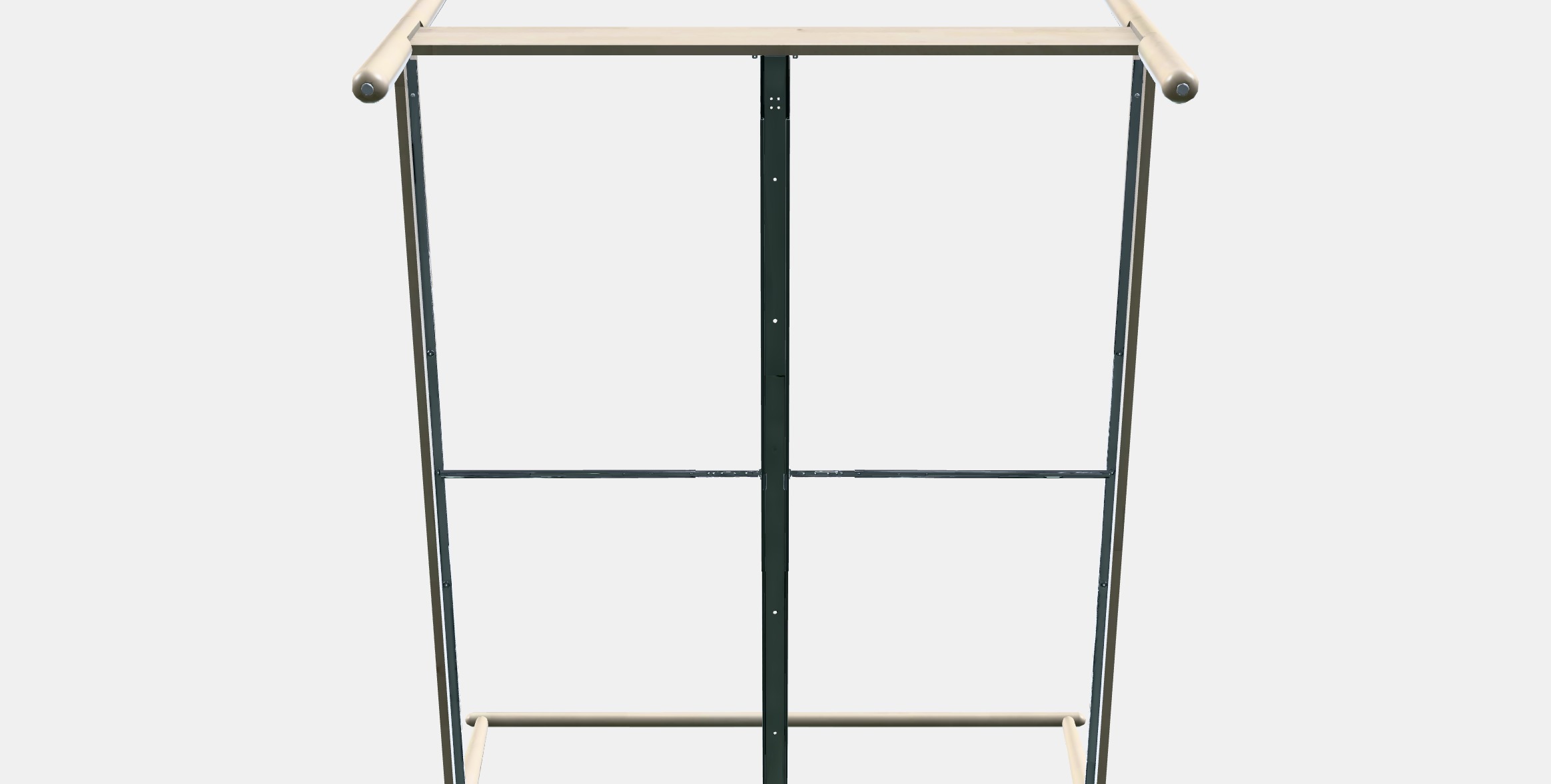 GJORA Bed frame 5 Low-poly 3D model_8