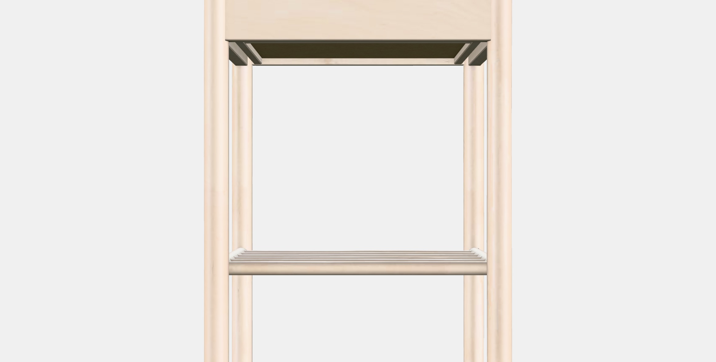 BJORKSNAS Bedside table 1 Low-poly 3D model_15