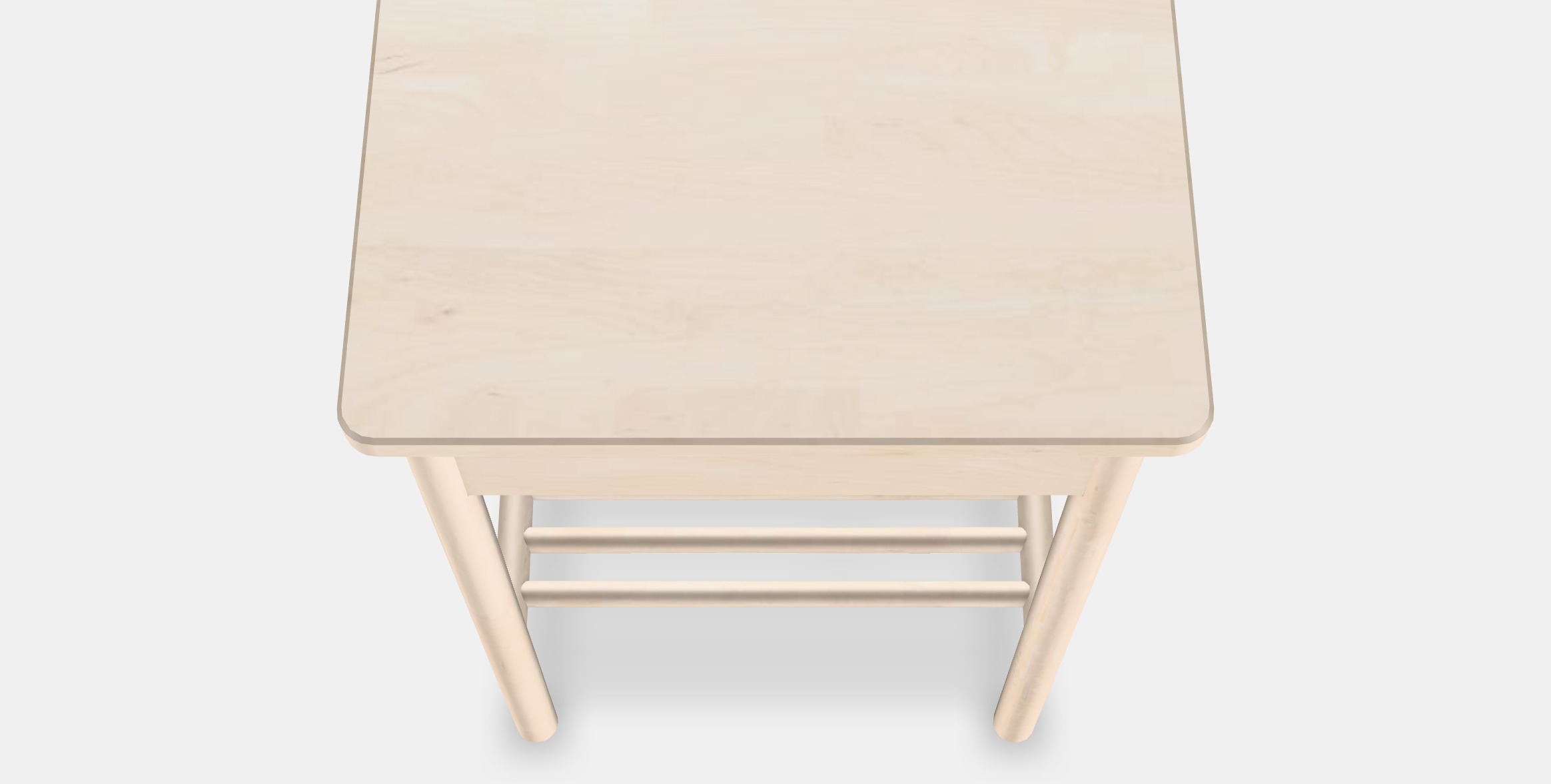 BJORKSNAS Bedside table 1 Low-poly 3D model_2