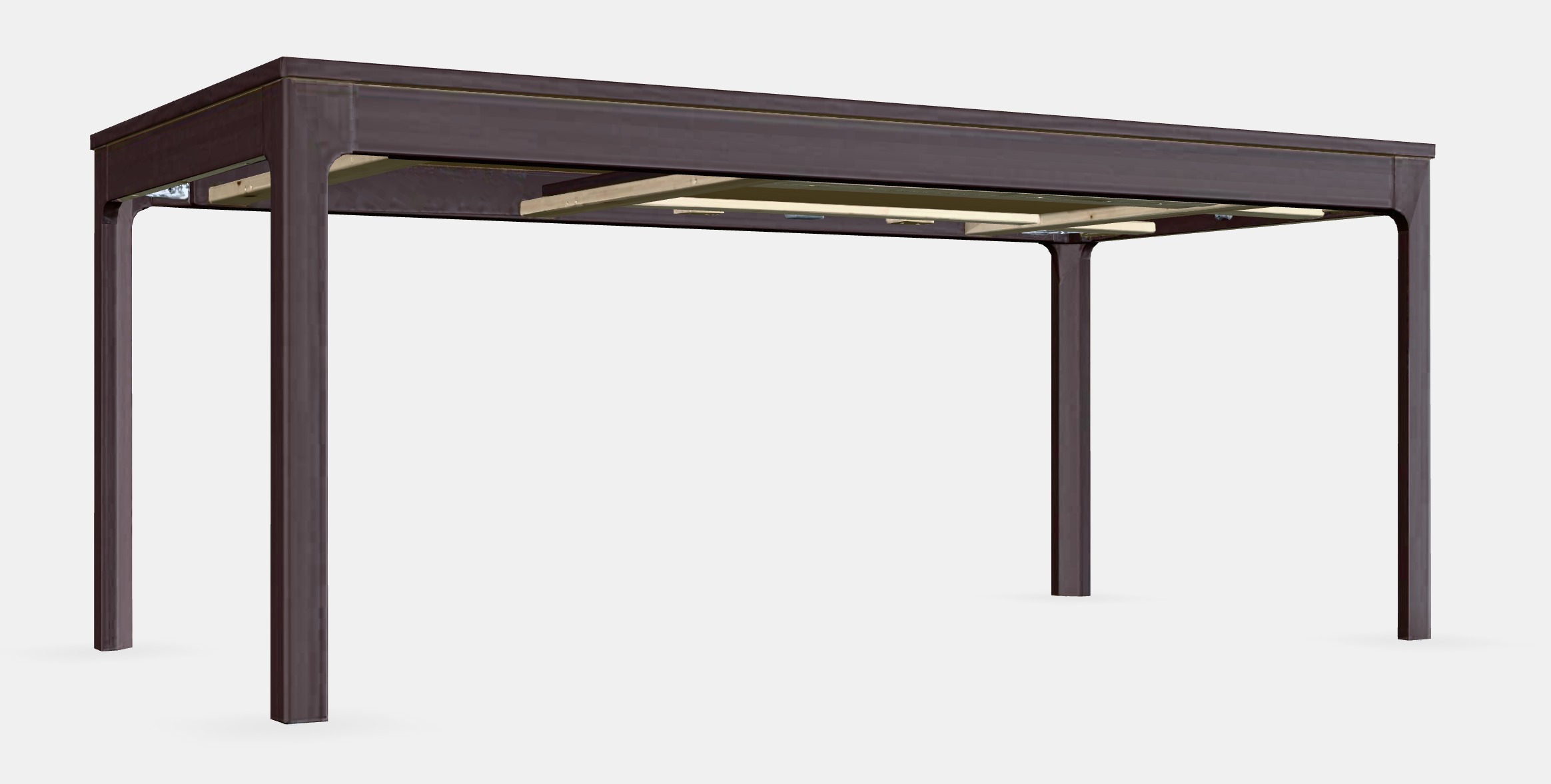 EKEDALEN Extendable table 10 Low-poly 3D model_2