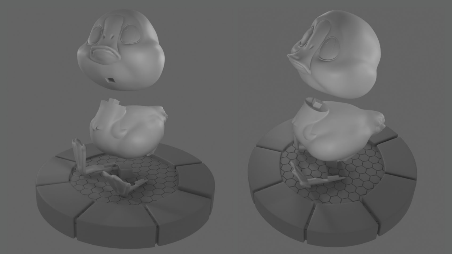 Wild Robot Baby Brightbill 3D print 3D print model_7