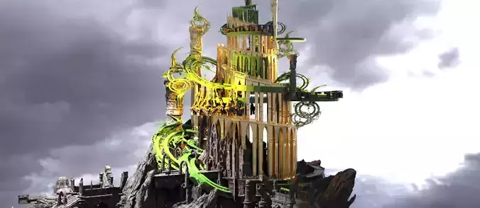 Neverland castle halls